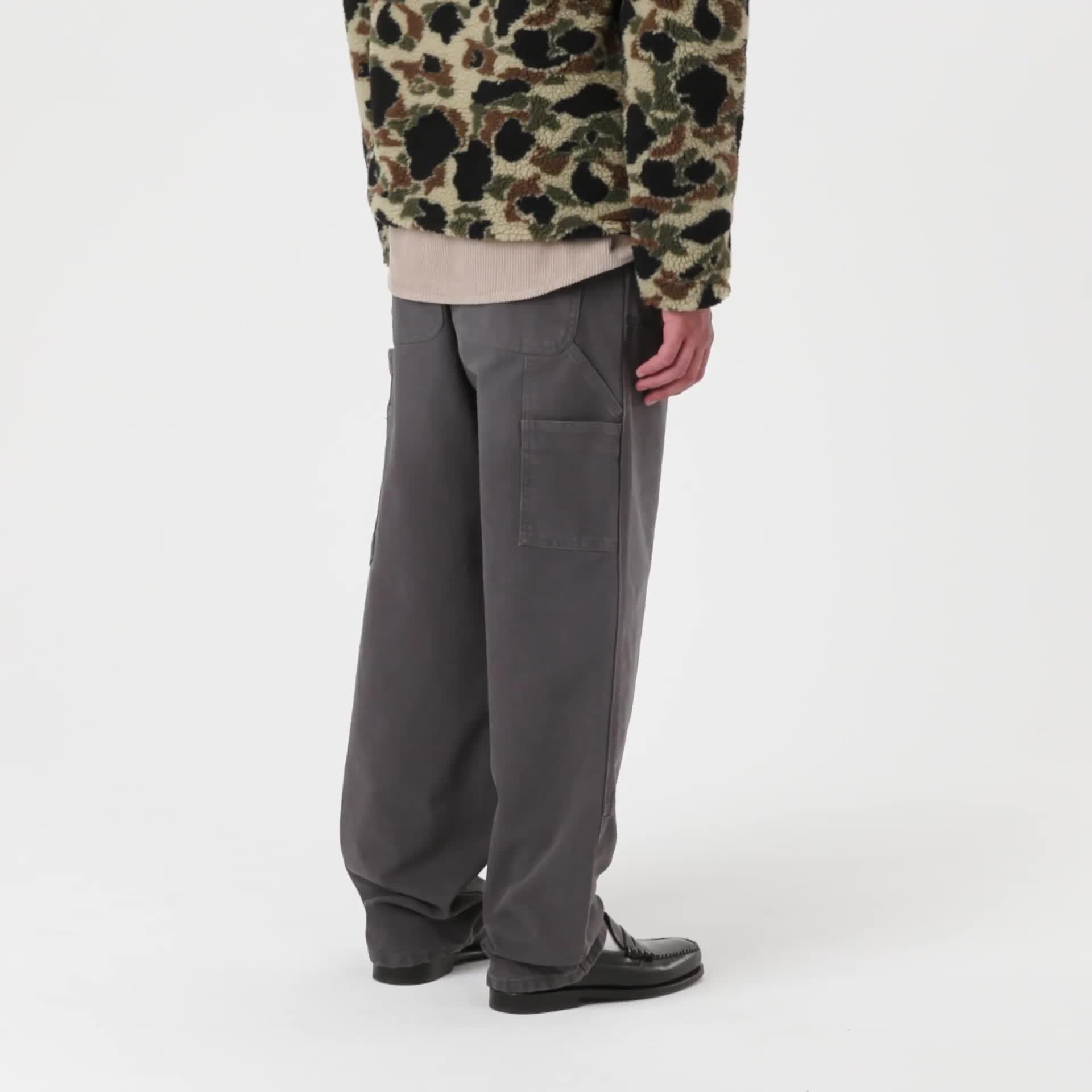 Carhartt WIP Double Knee Pant, Graphite | Official Online Store