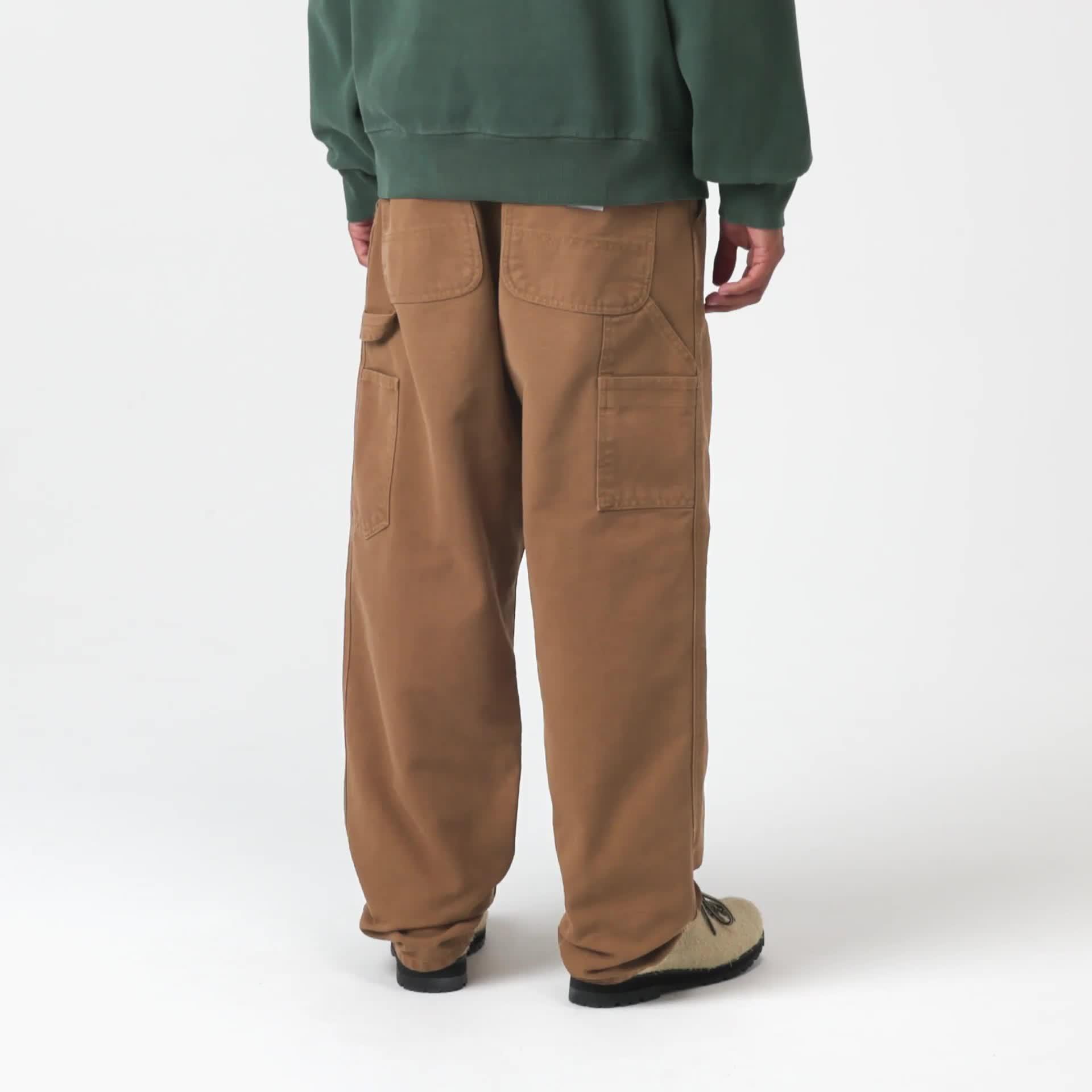 Carhartt WIP Single Knee Pant, WIP H Brown | Official Online Store