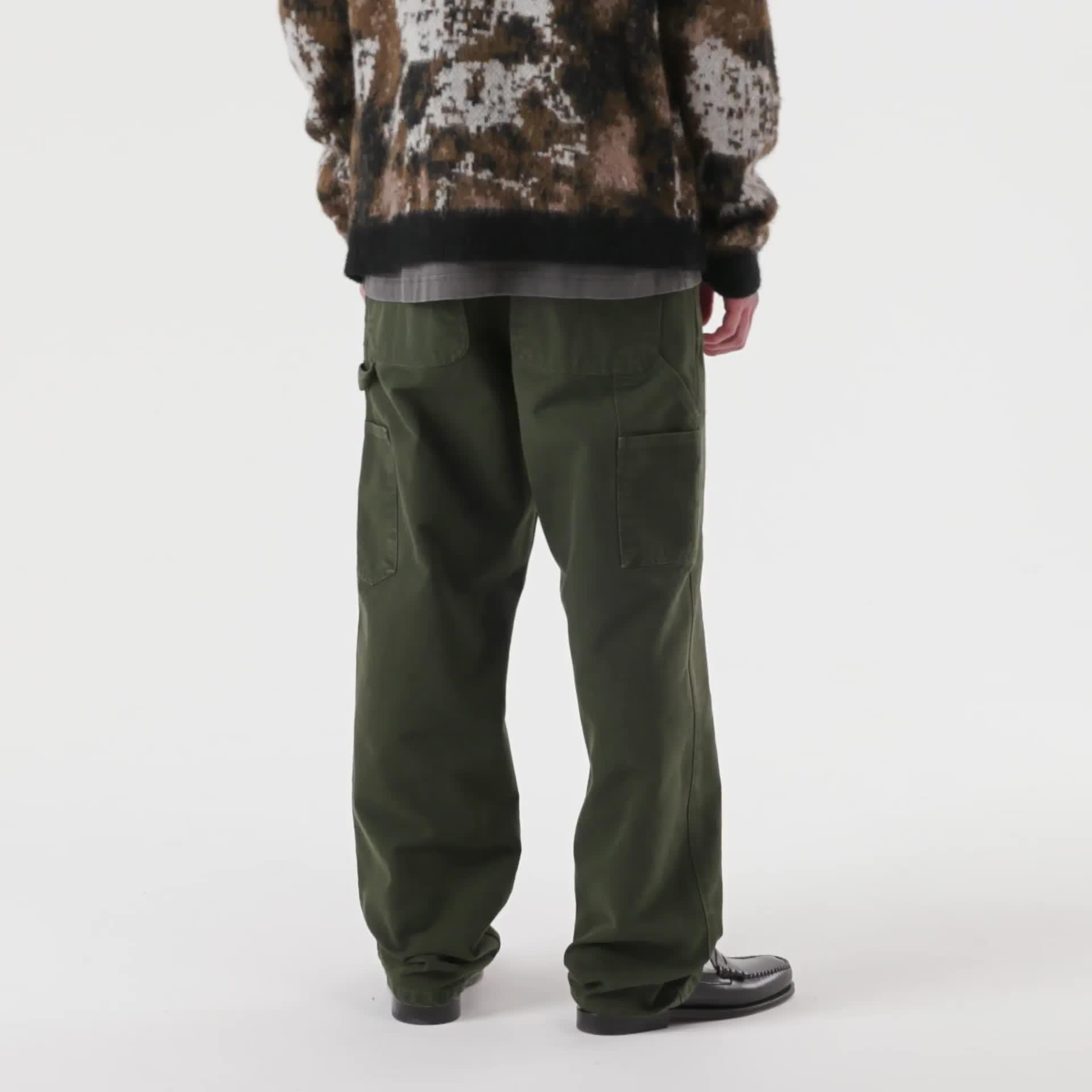 Carhartt WIP Single Knee Pant, Olive | Official Online Store