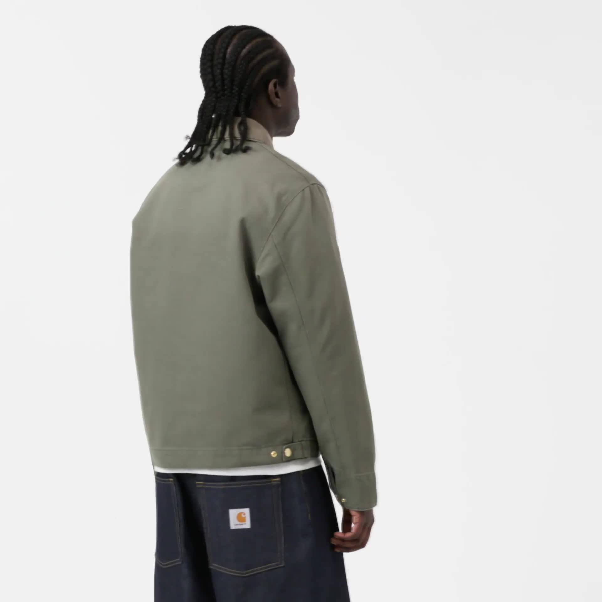 Carhartt WIP Detroit Jacket, Leaf / Leaf | Official Online Store
