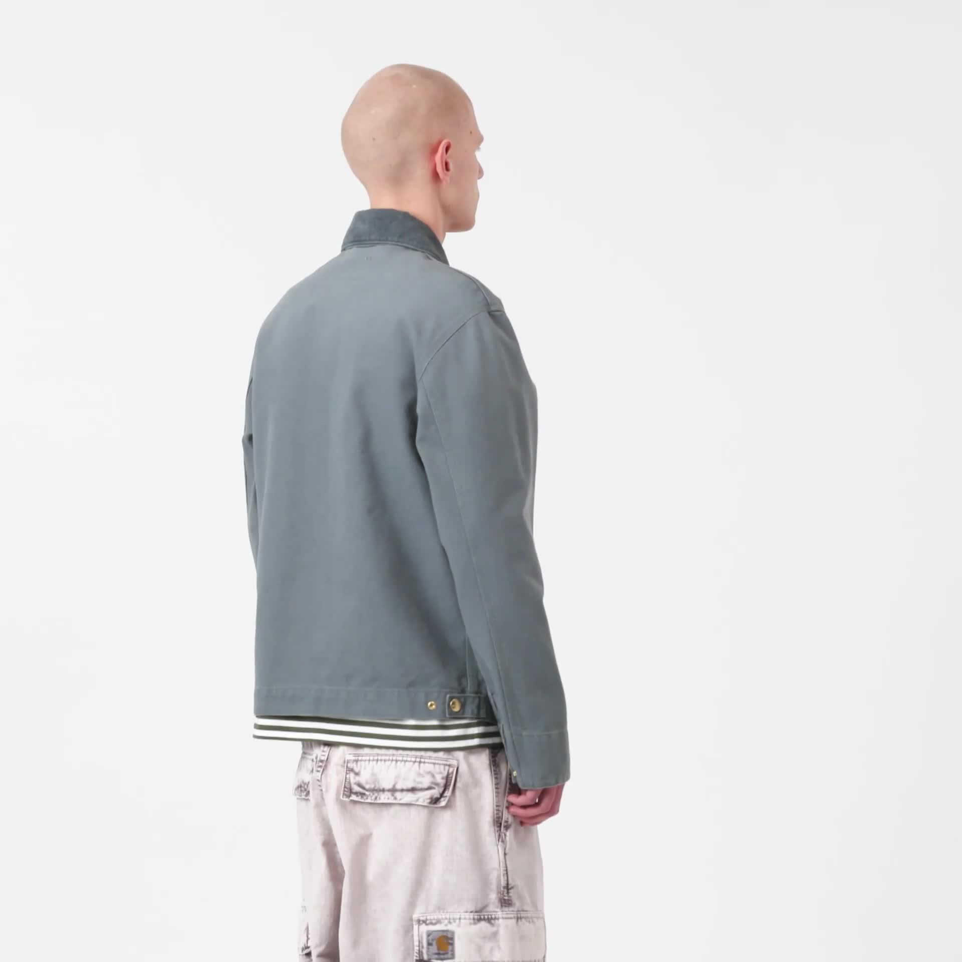 Carhartt WIP Detroit Jacket, Cozy Blue / Cozy Blue | Official