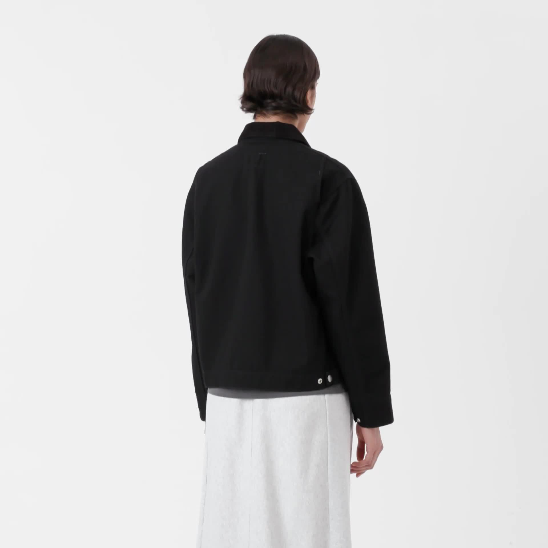 Carhartt WIP Women's OG Detroit Jacket, Black / Black | Official