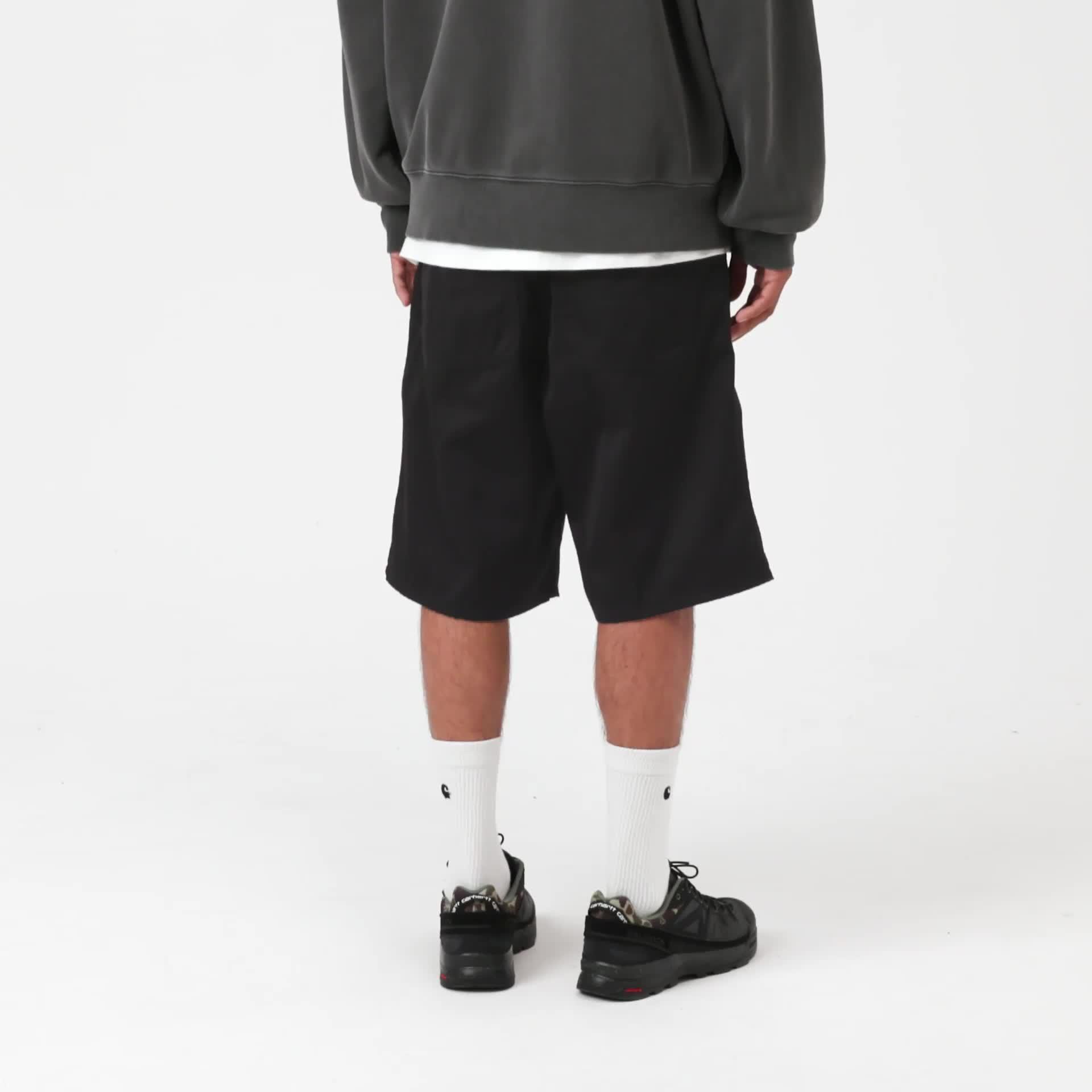 Carhartt WIP Simple Short, Black | Official Online Store