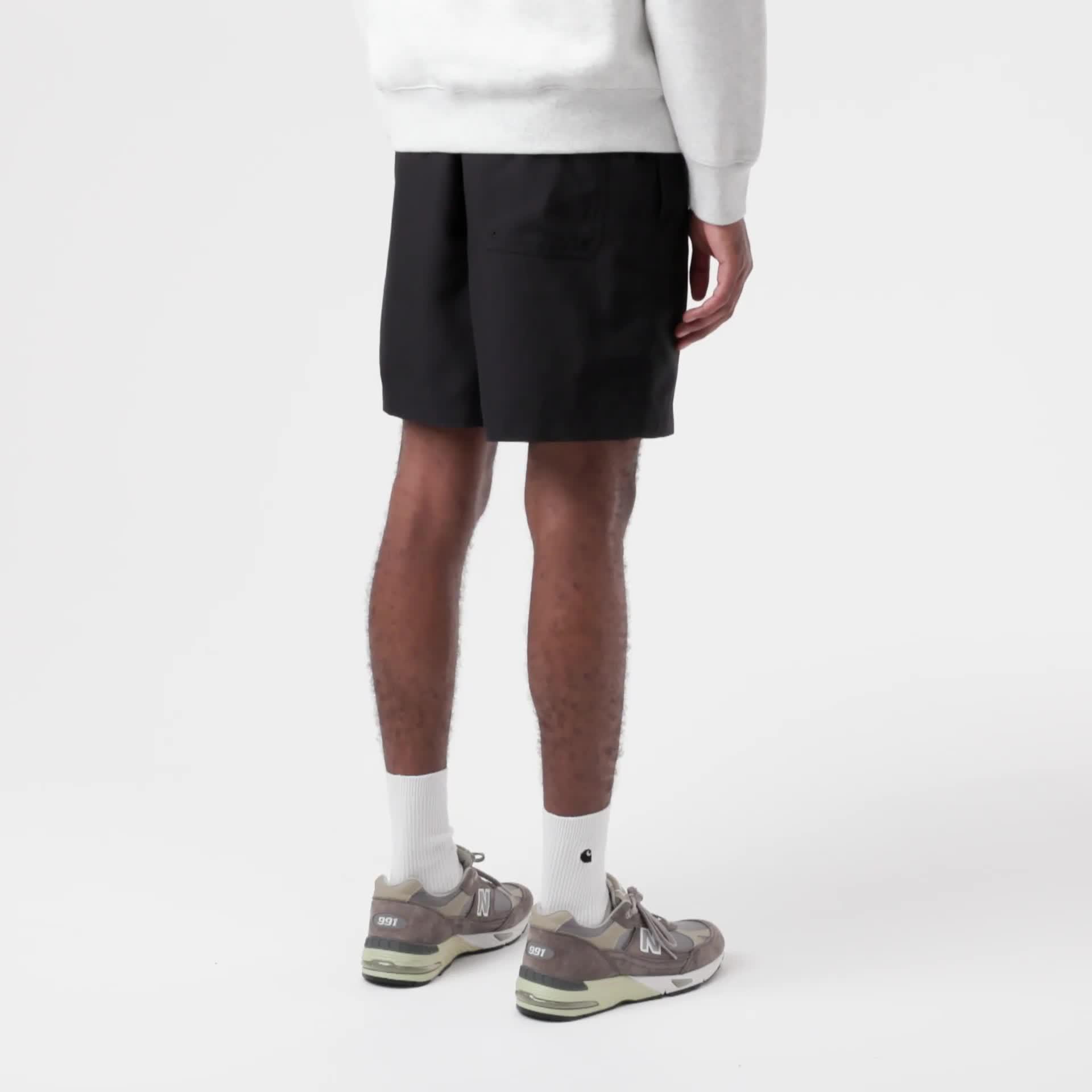 Carhartt WIP Chase Swim Trunks, Black / Gold | Official Online Store