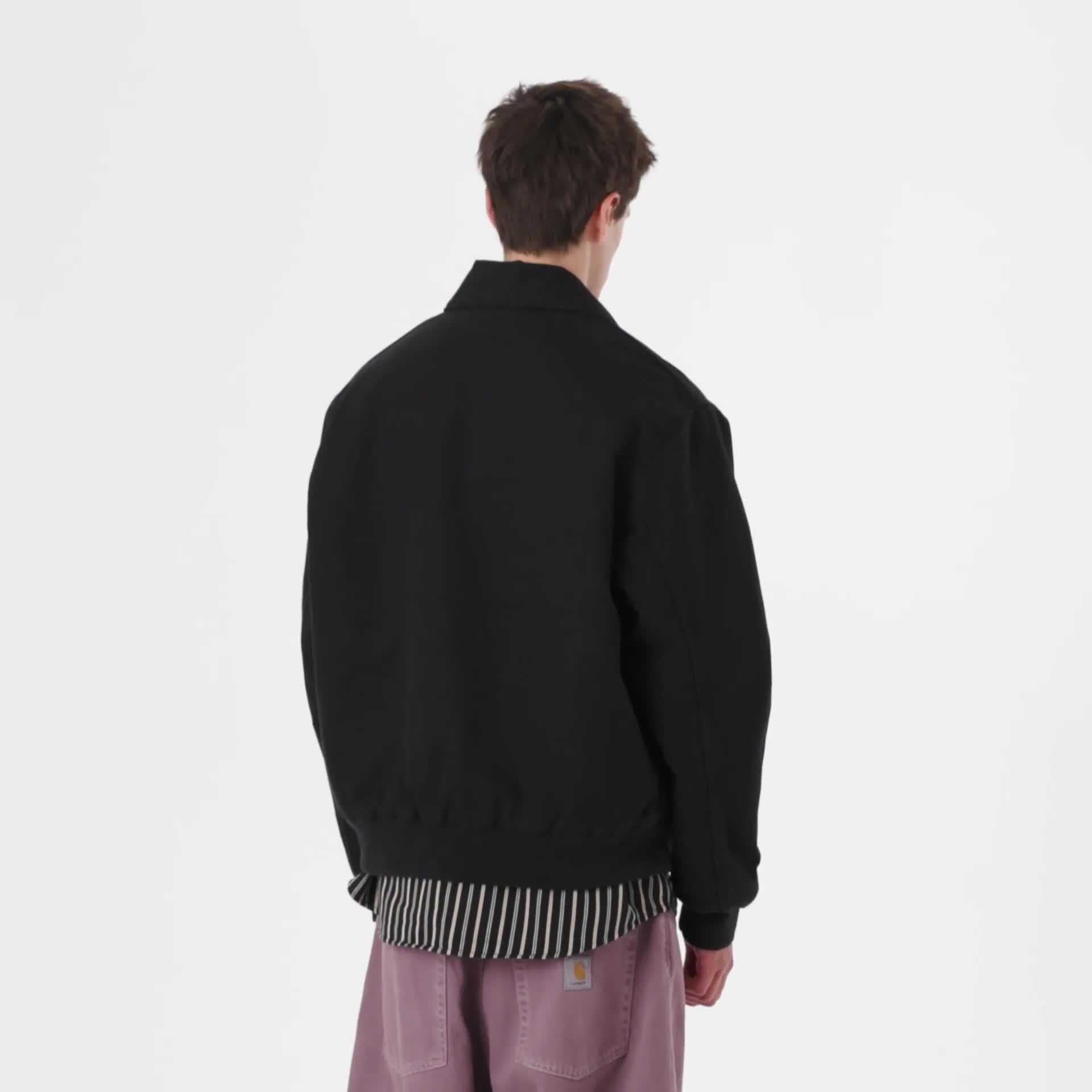 Carhartt WIP Stanton Jacket, Black | Official Online Store