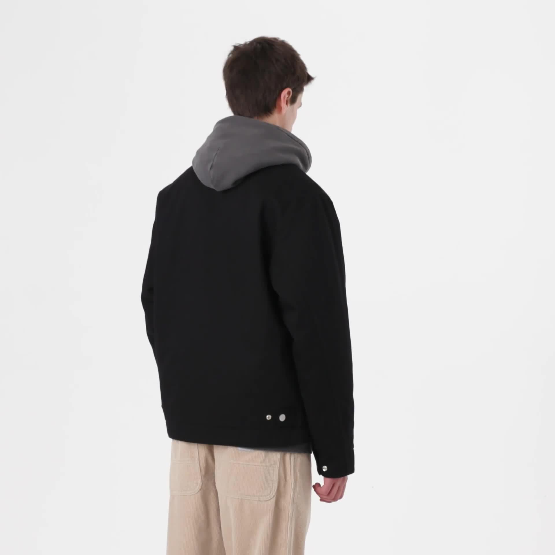 Carhartt WIP Module Script Jacket, Black / White | Official Online