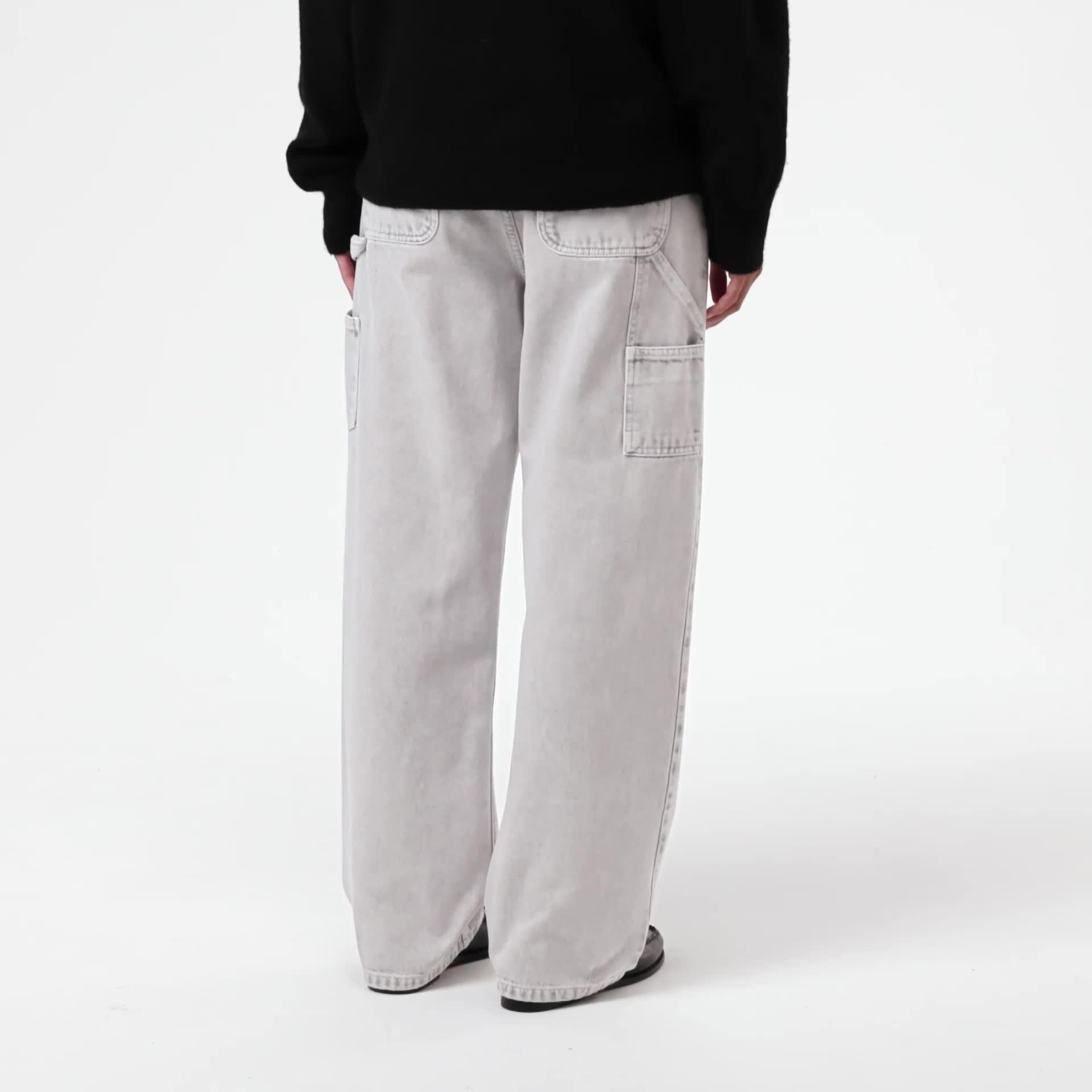 Carhartt WIP Women's Pierce Pant Straight, Black | Official Online