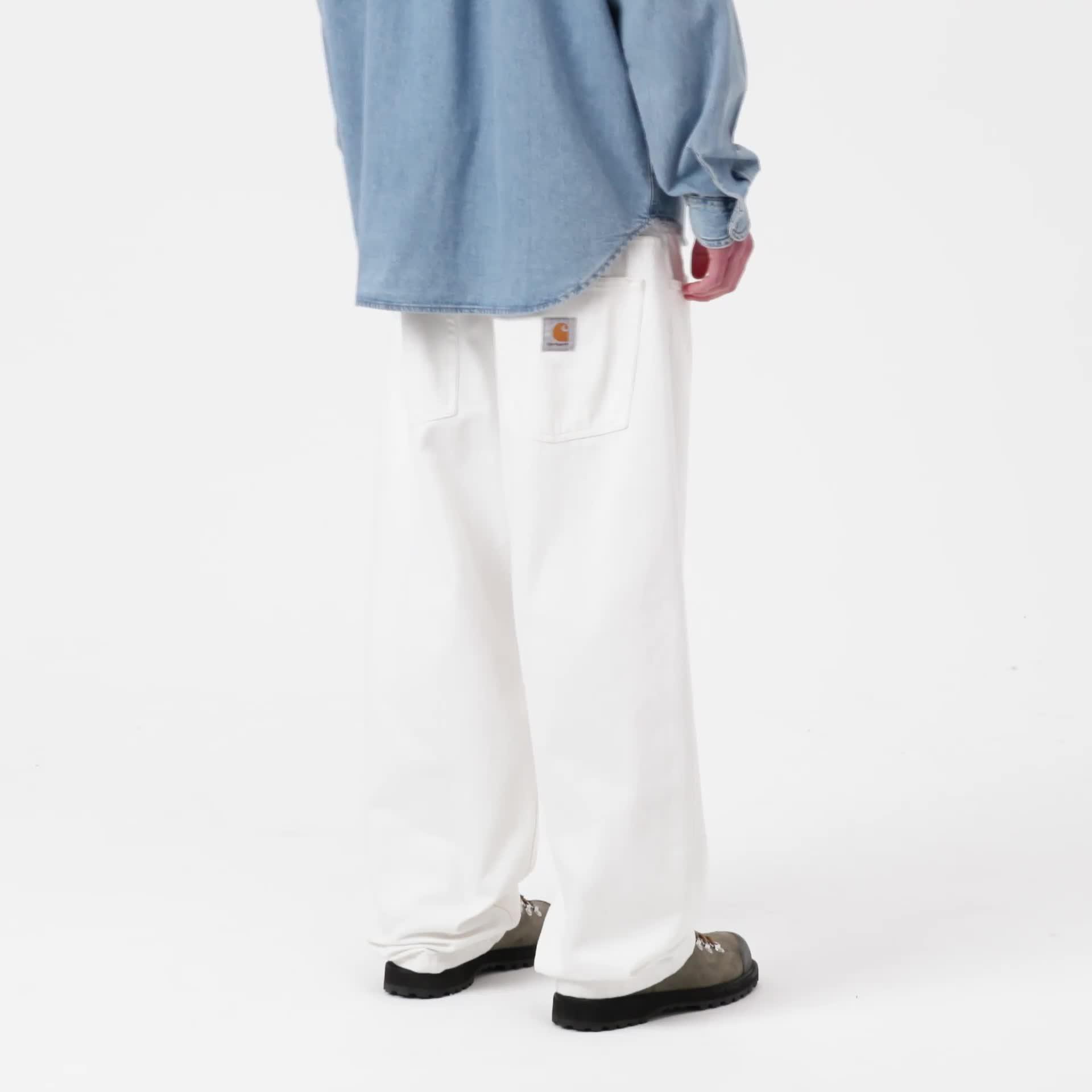 Carhartt WIP Brandon Pant, White | Official Online Store