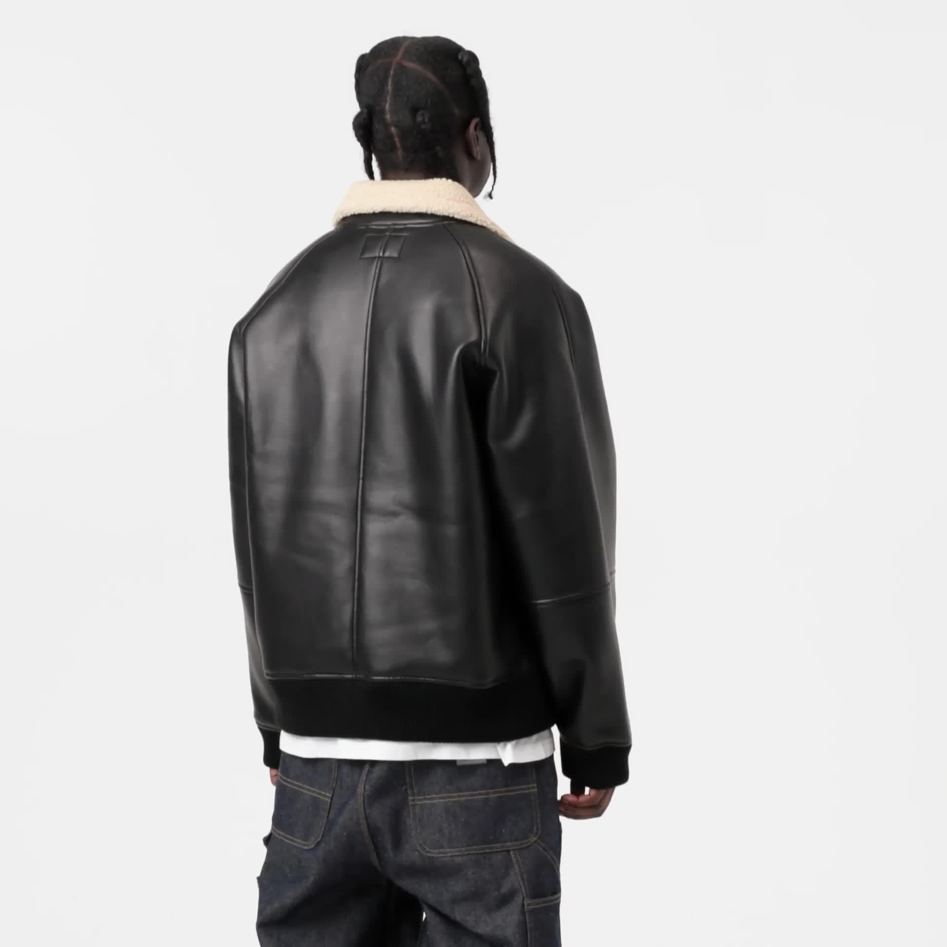 Carhartt WIP Shepton Jacket, Black / Natural | Official Online Store