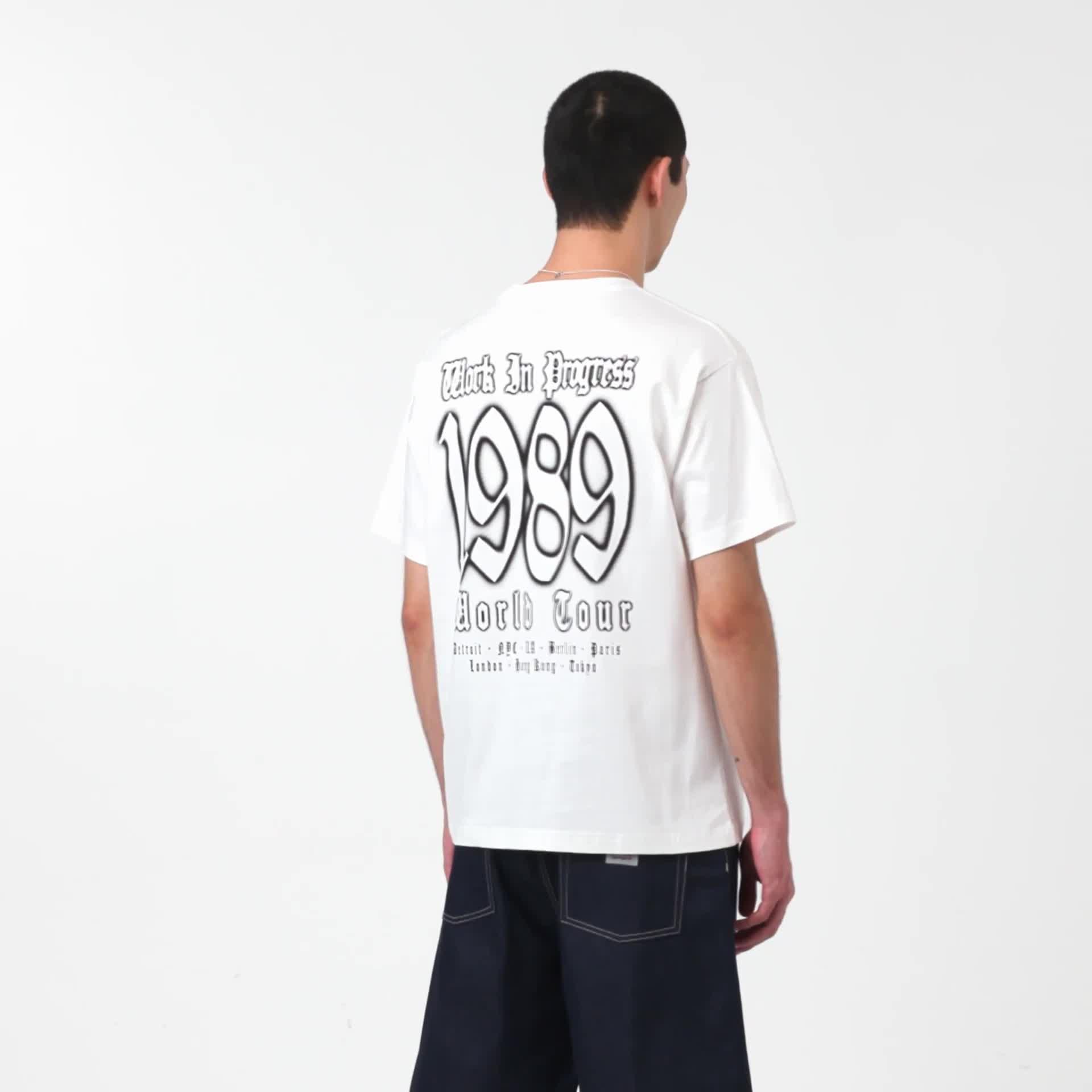 Carhartt WIP S/S World Tour T-Shirt, White | Official Online Store