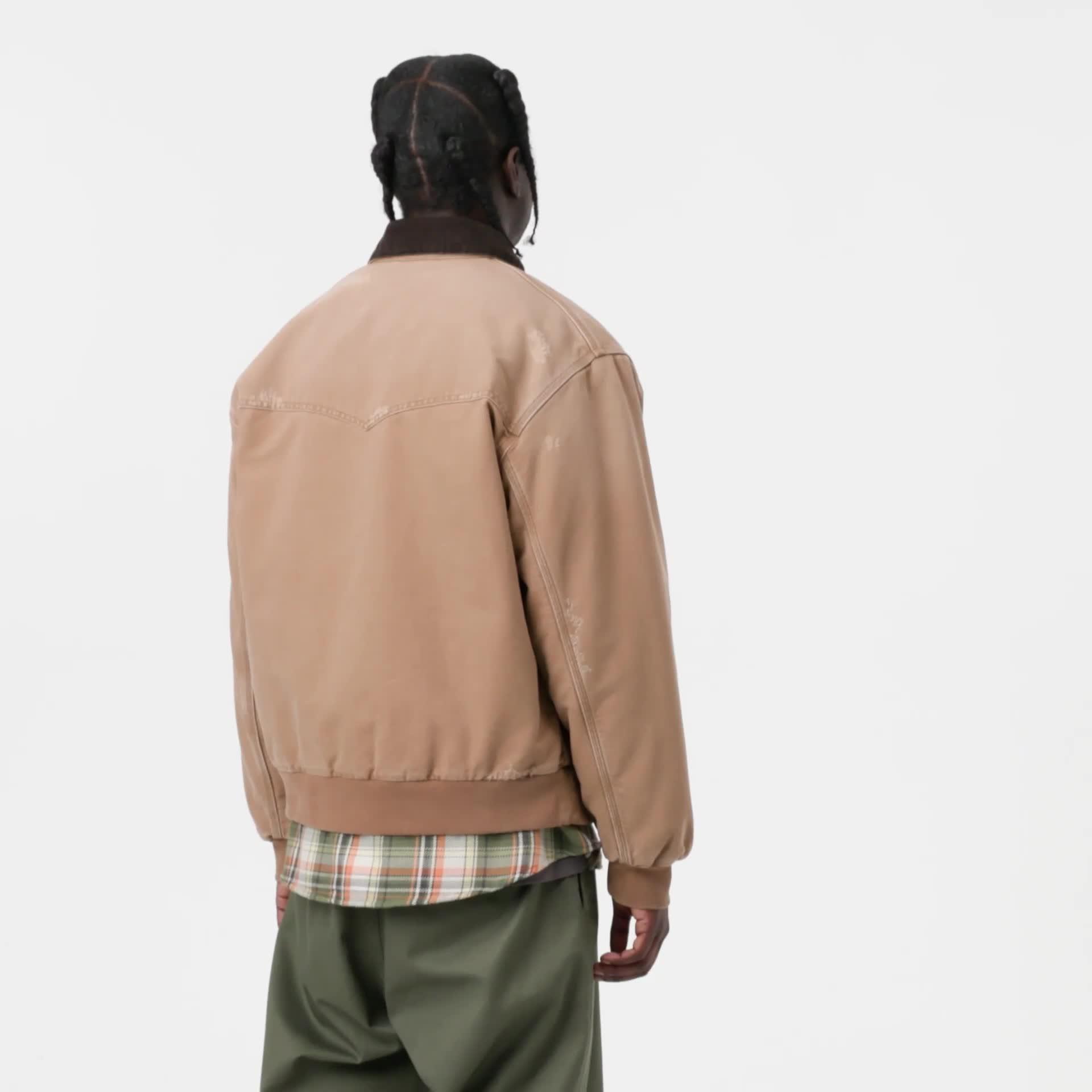 Carhartt WIP OG Santa Fe Jacket, Hamilton Brown / Tobacco | Loja