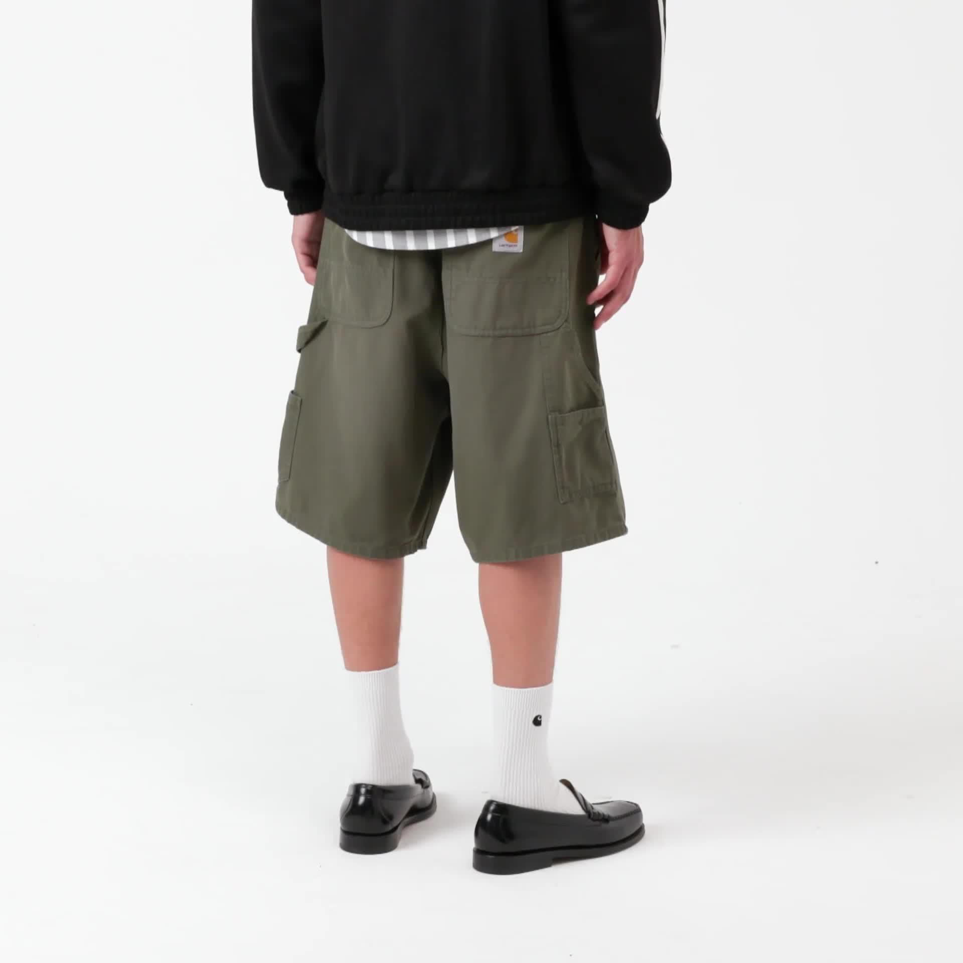 Carhartt WIP Double Knee Short, Leaf | Official Online Store
