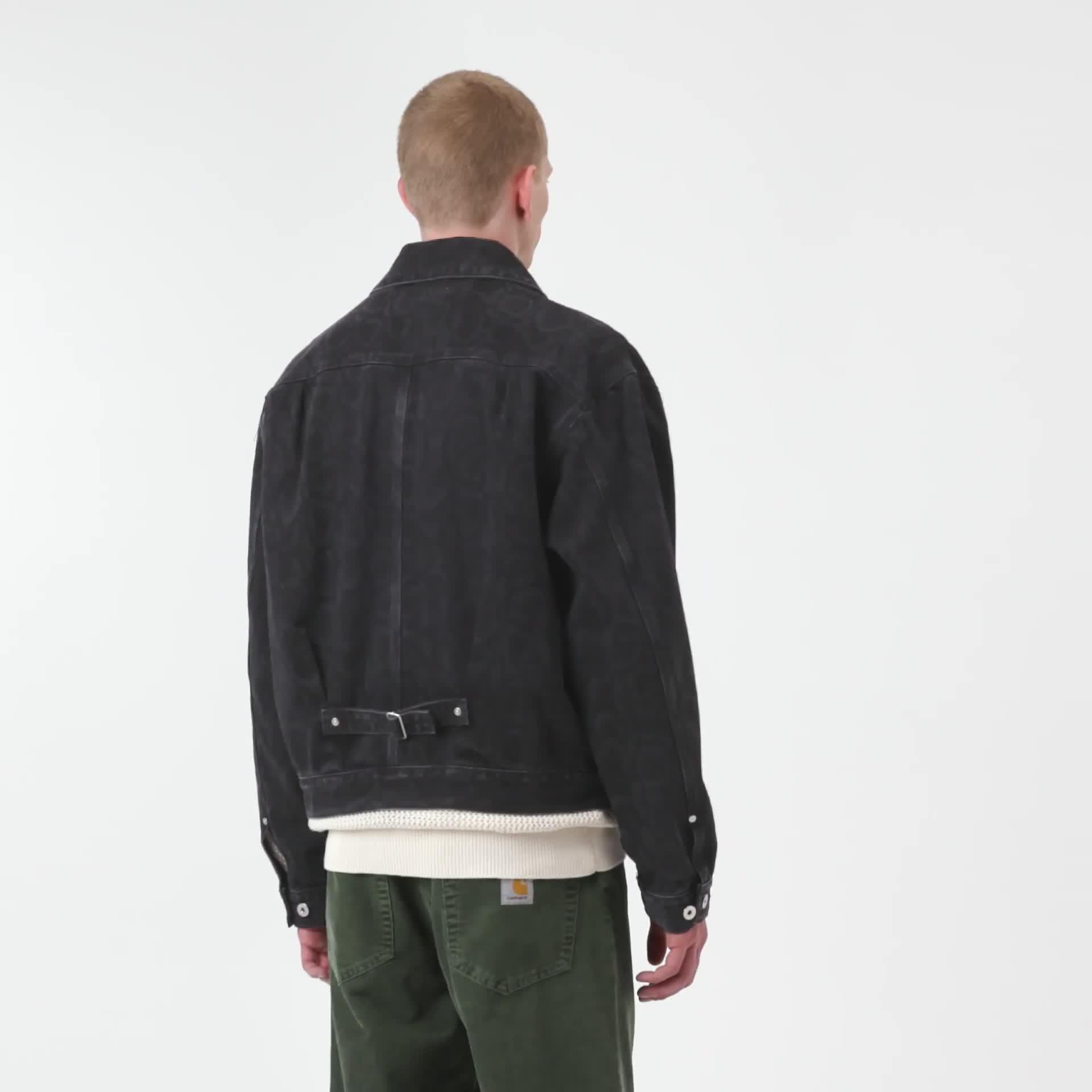 Carhartt WIP Belmar Jacket, Snake Camo, Black | Official Online Store