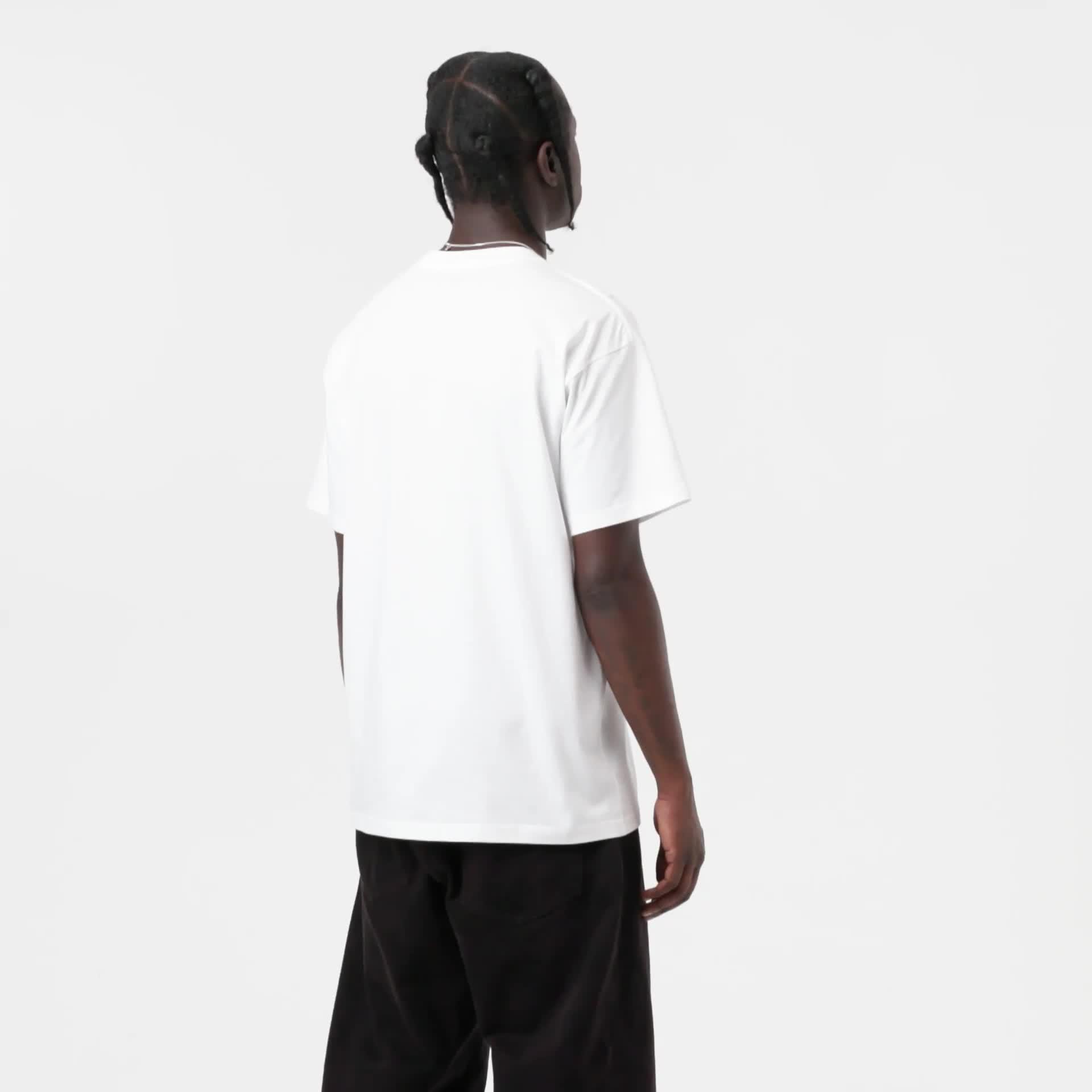 Carhartt WIP S/S Duck Duck T-Shirt, White | Official Online Store