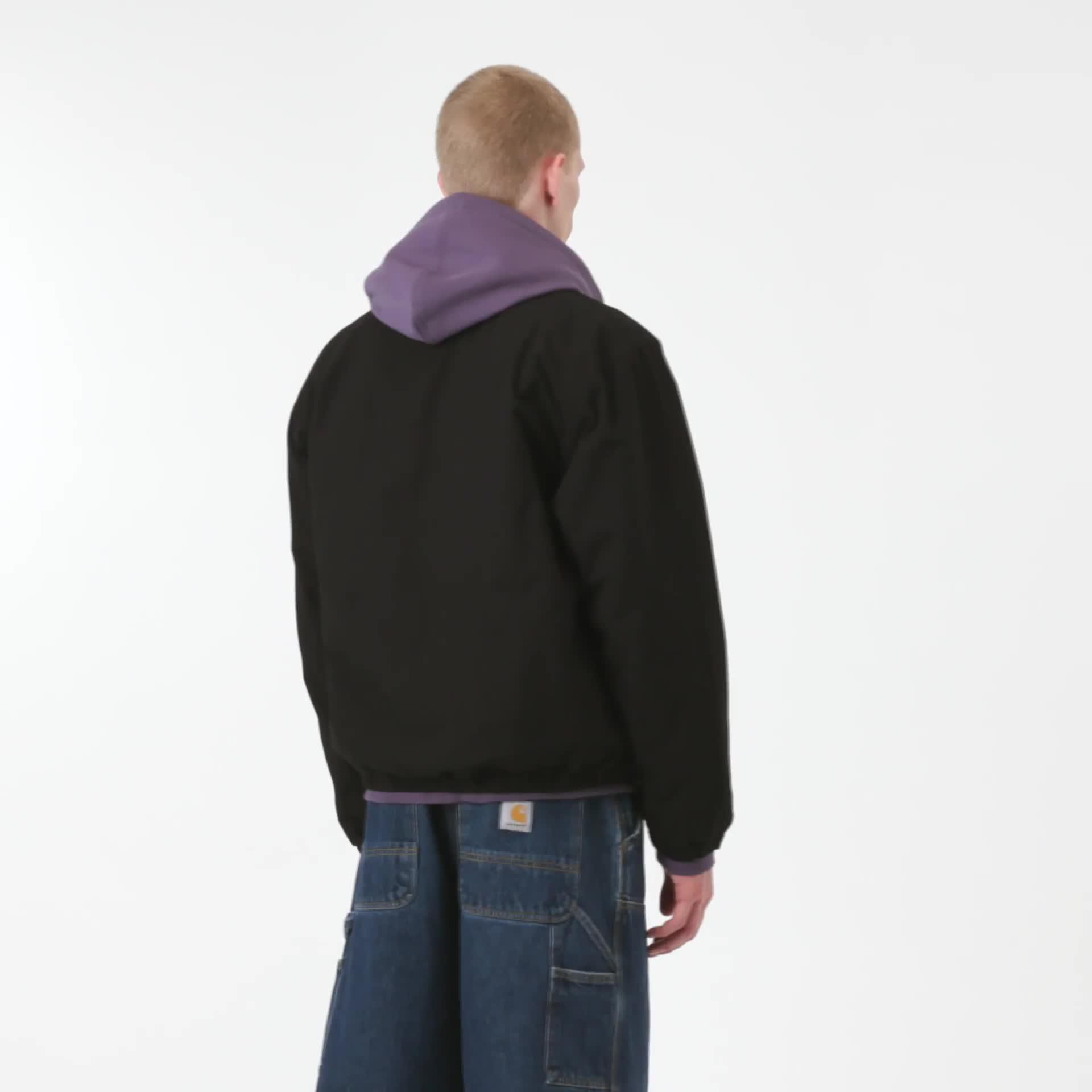 Carhartt WIP Madison Ripstop Jacket, Black / Wax | Official Online