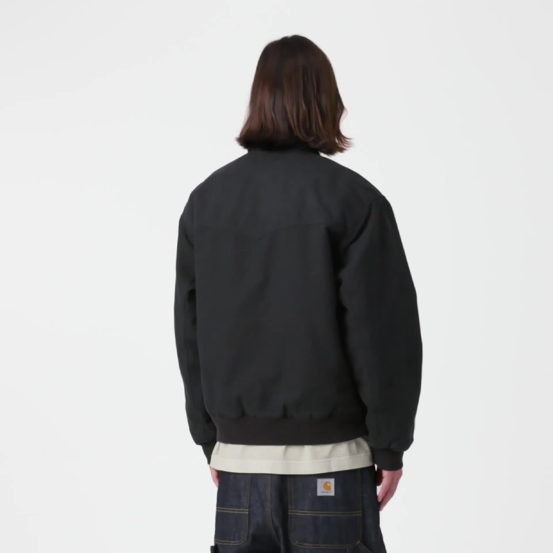 Carhartt WIP OG Santa Fe Jacket, Black / Black | Official Online Store