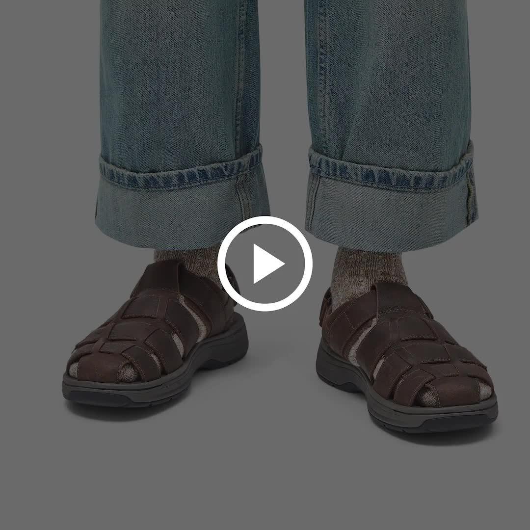 Slide Sandals Clarks Sandals Sale Mens Outdoor Sandals Flat  display picture 1