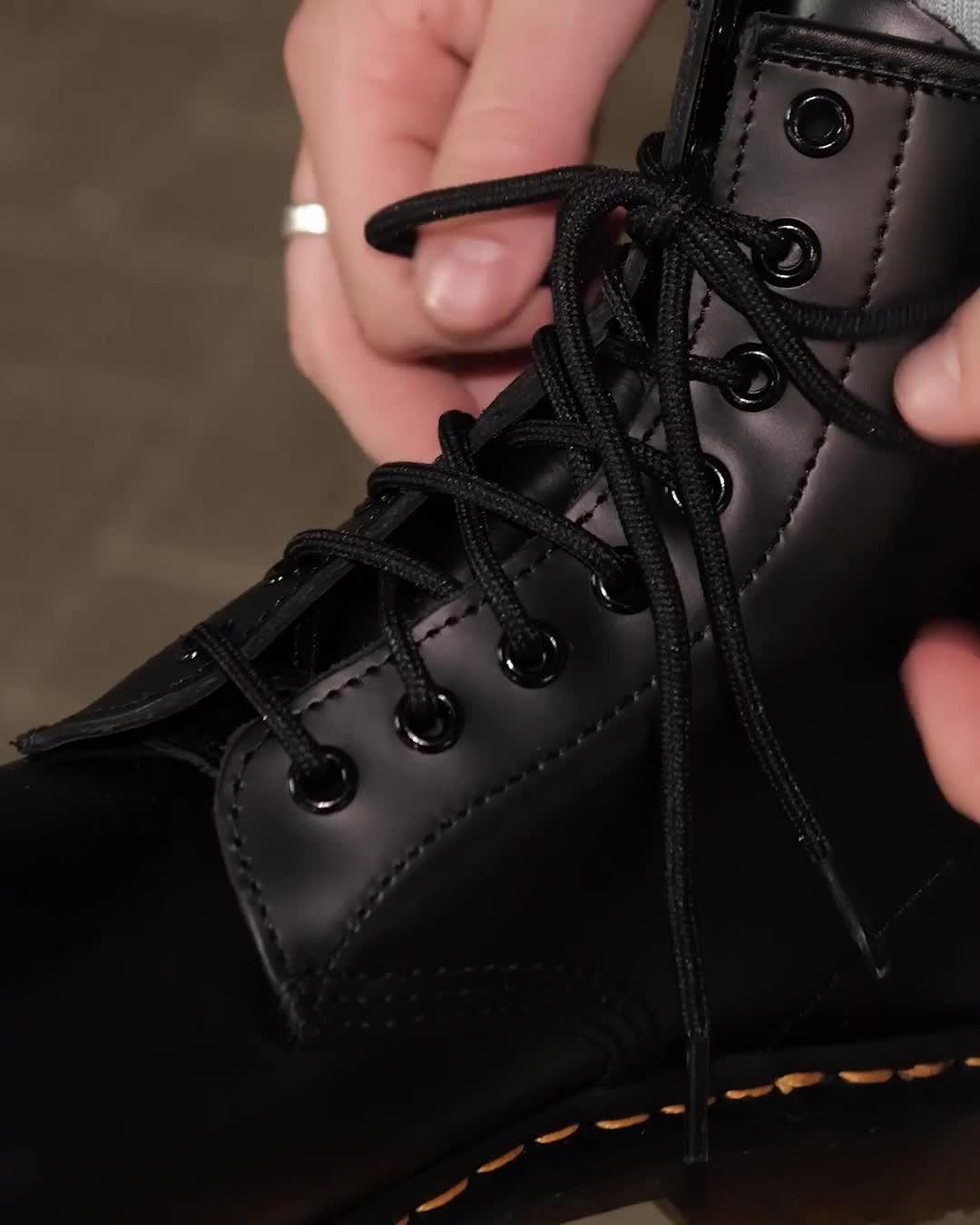 1460 Glattleder Schnürstiefel in Schwarz | Dr. Martens
