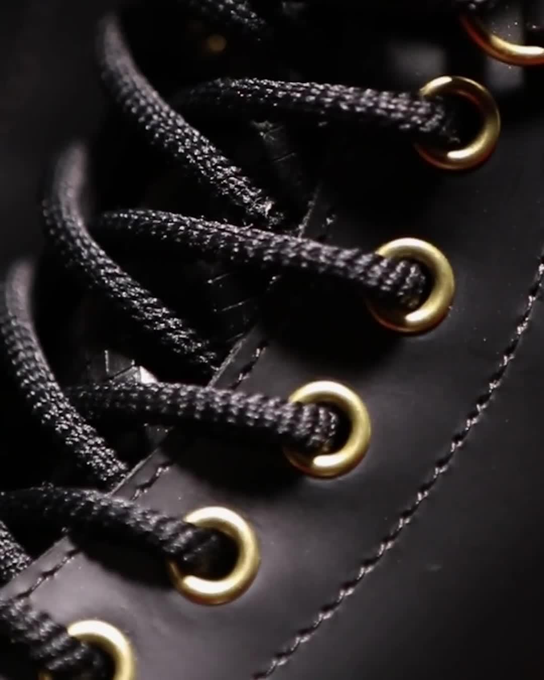 1460 Year of the Snake Leather Lace Up Boots in Black | Dr 