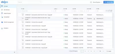 DEPS UI Demo