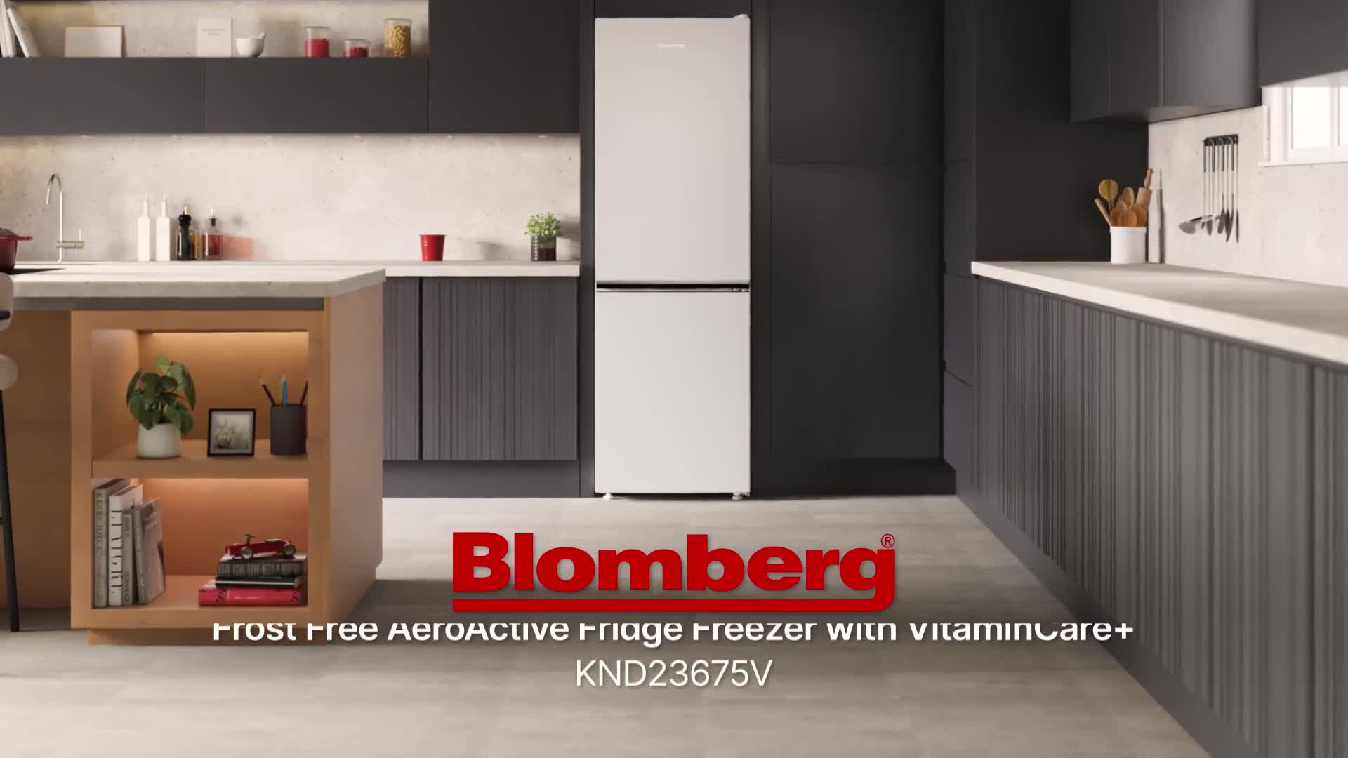 Blomberg KND23675V 60/40 Frost Free Fridge Freezer