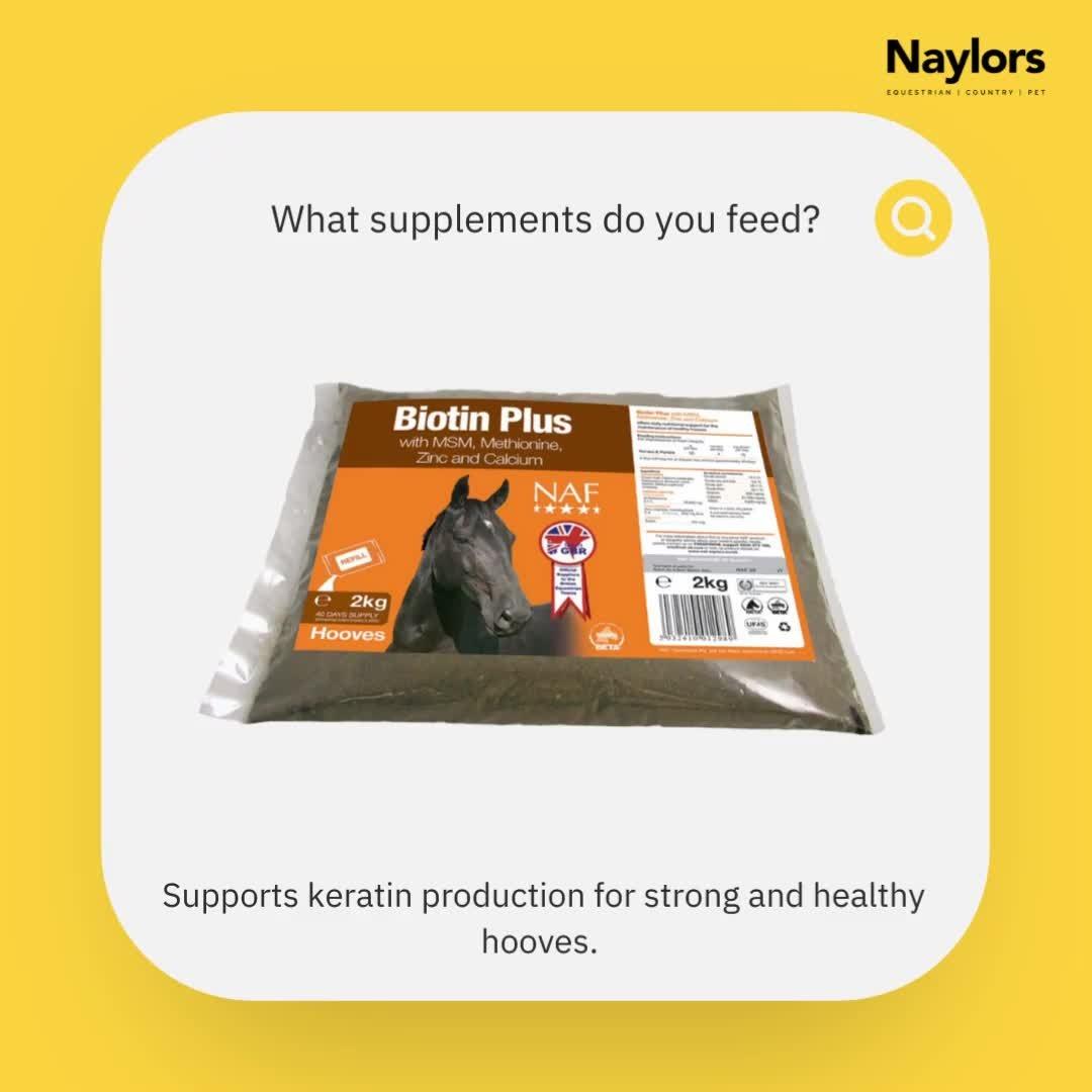 Do you add any supplements and why?