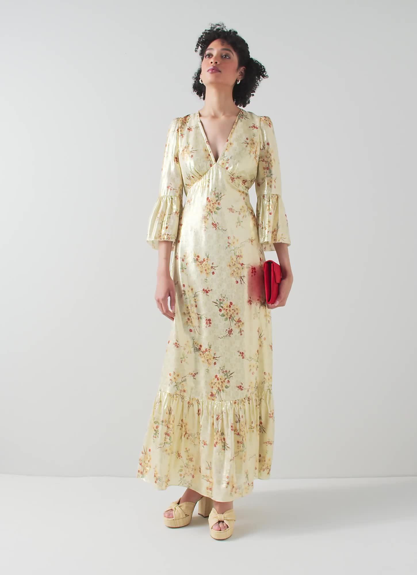 Lk bennett maxi store dress