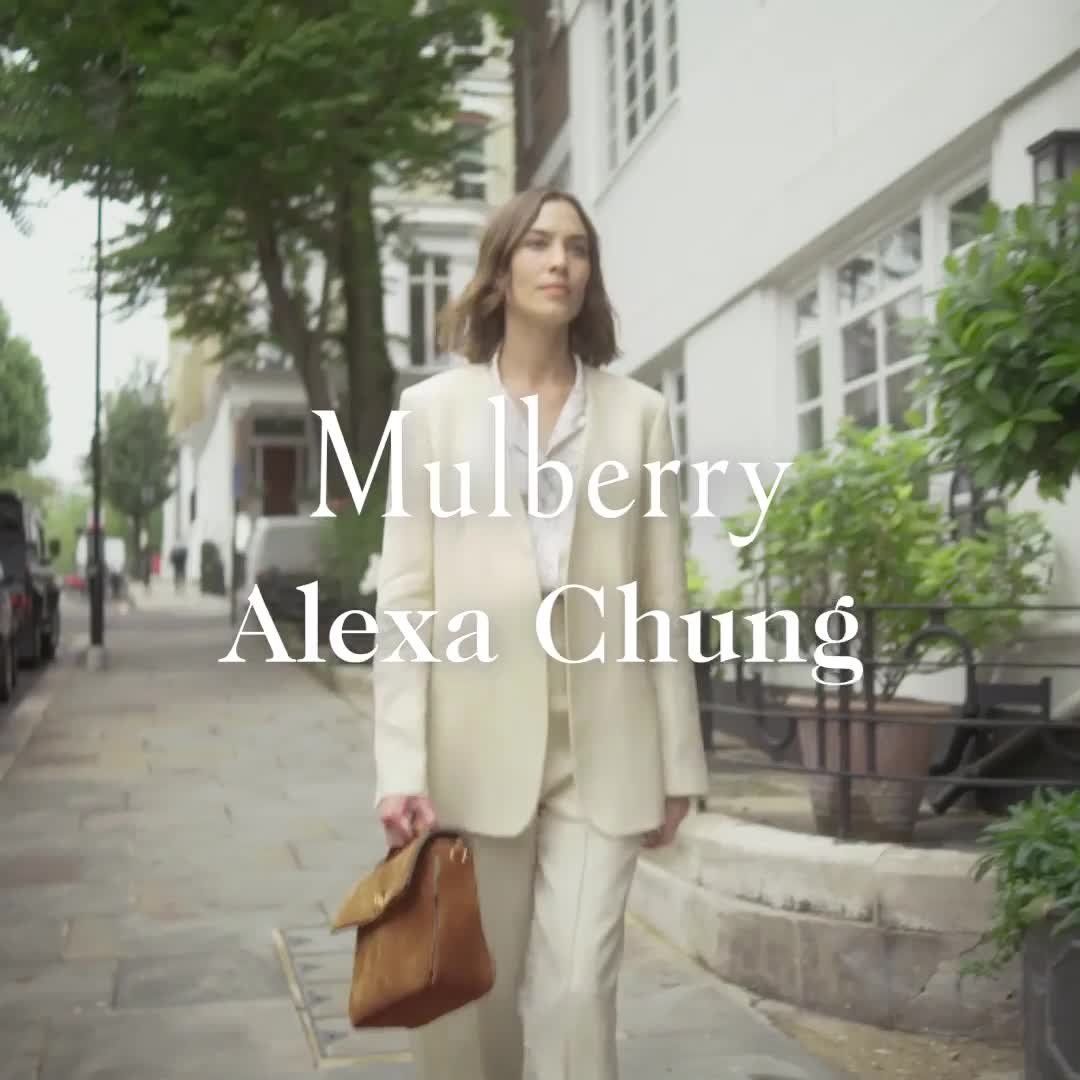 Alexa Chung collaborates with Mulberry, a decade after the Alexa