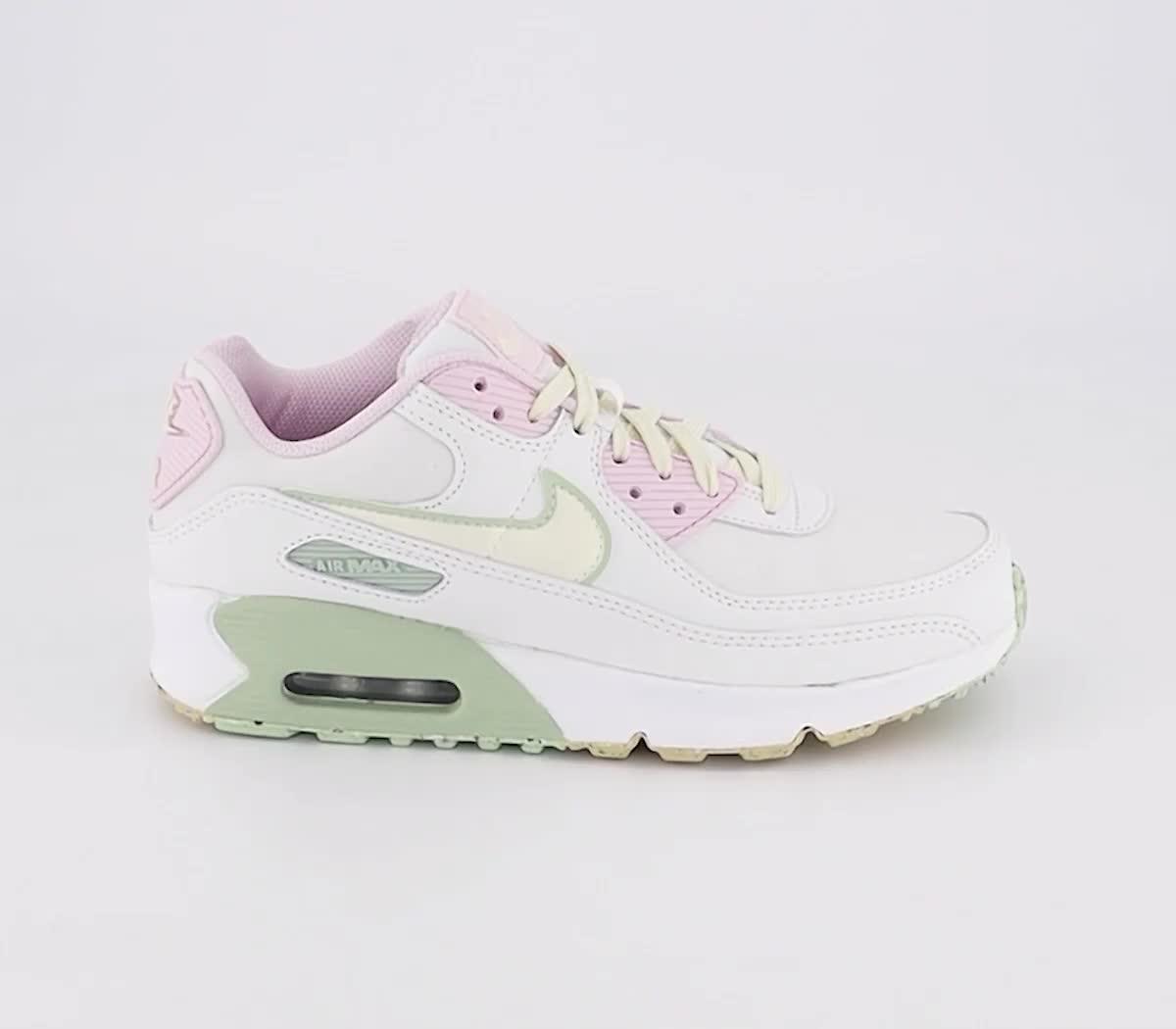 Nike air max 90 junior outlet white