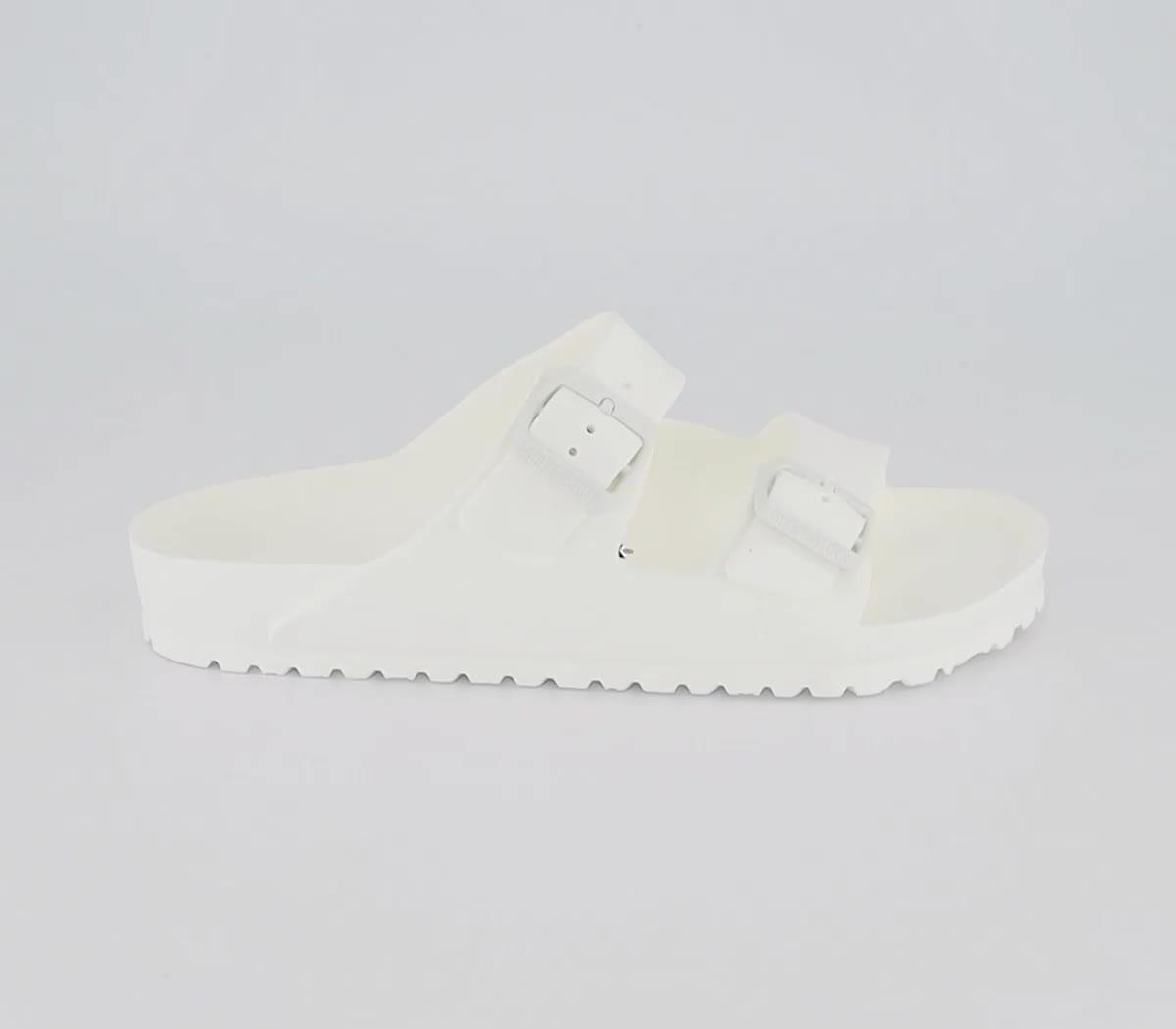 Mens all hot sale white birkenstocks