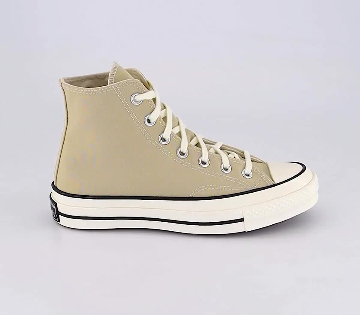 Khaki on sale converse junior