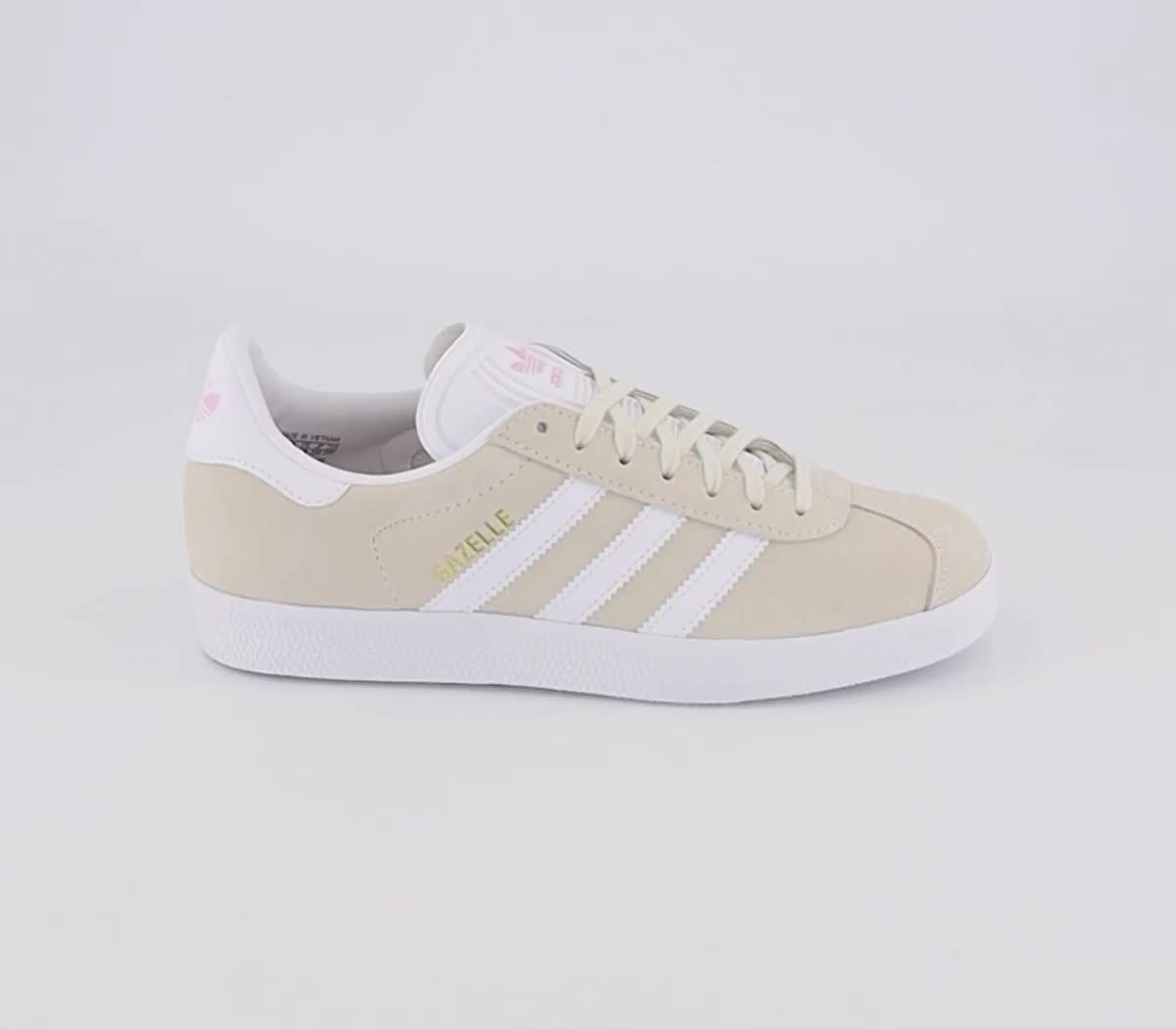 Adidas gazelle sale womens off white