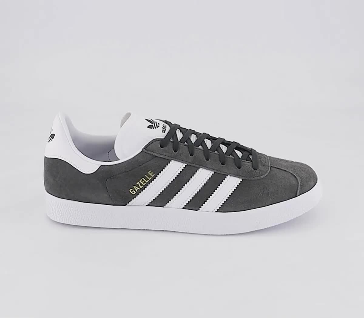 Adidas gazelle shop grey womens 6.5