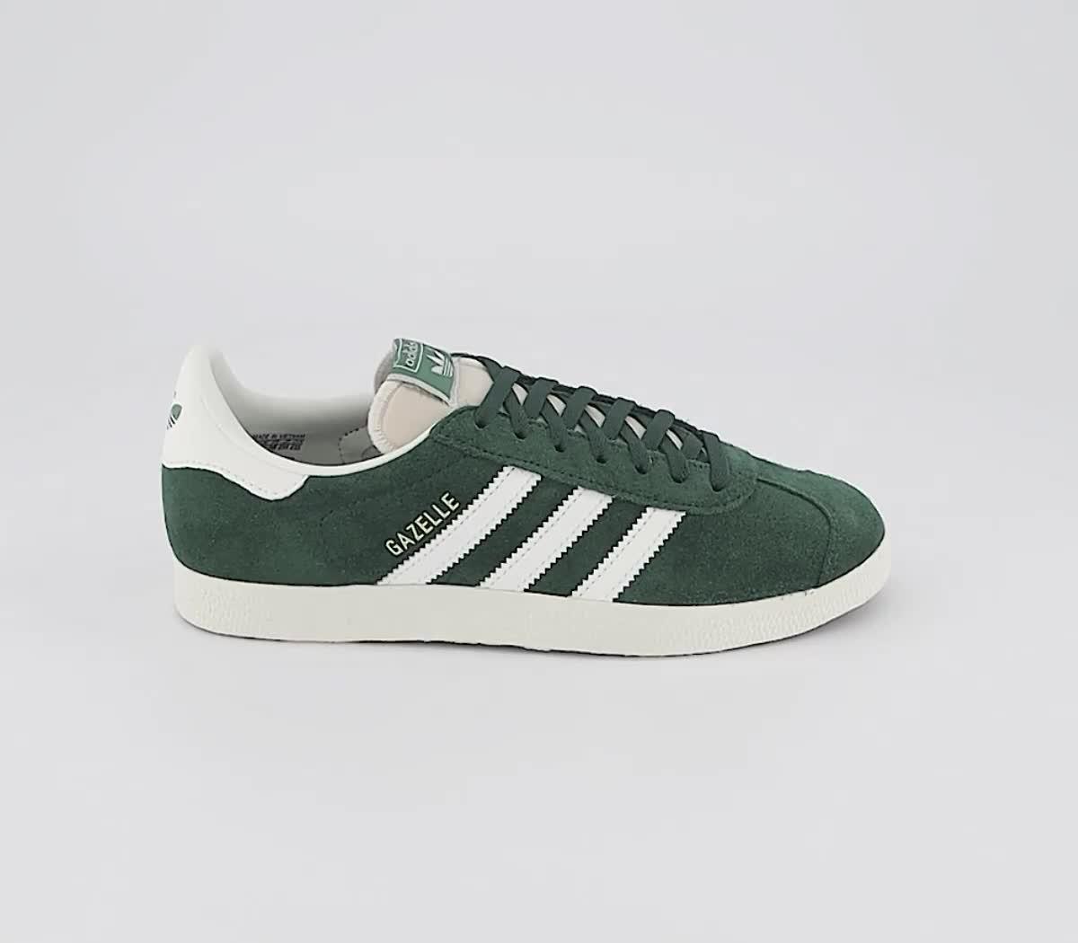 adidas gazelle dark green