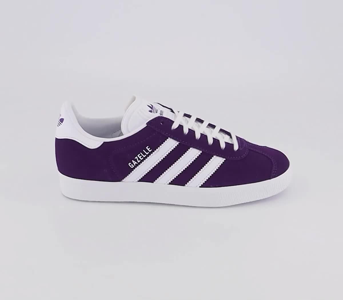 Purple adidas hot sale for women