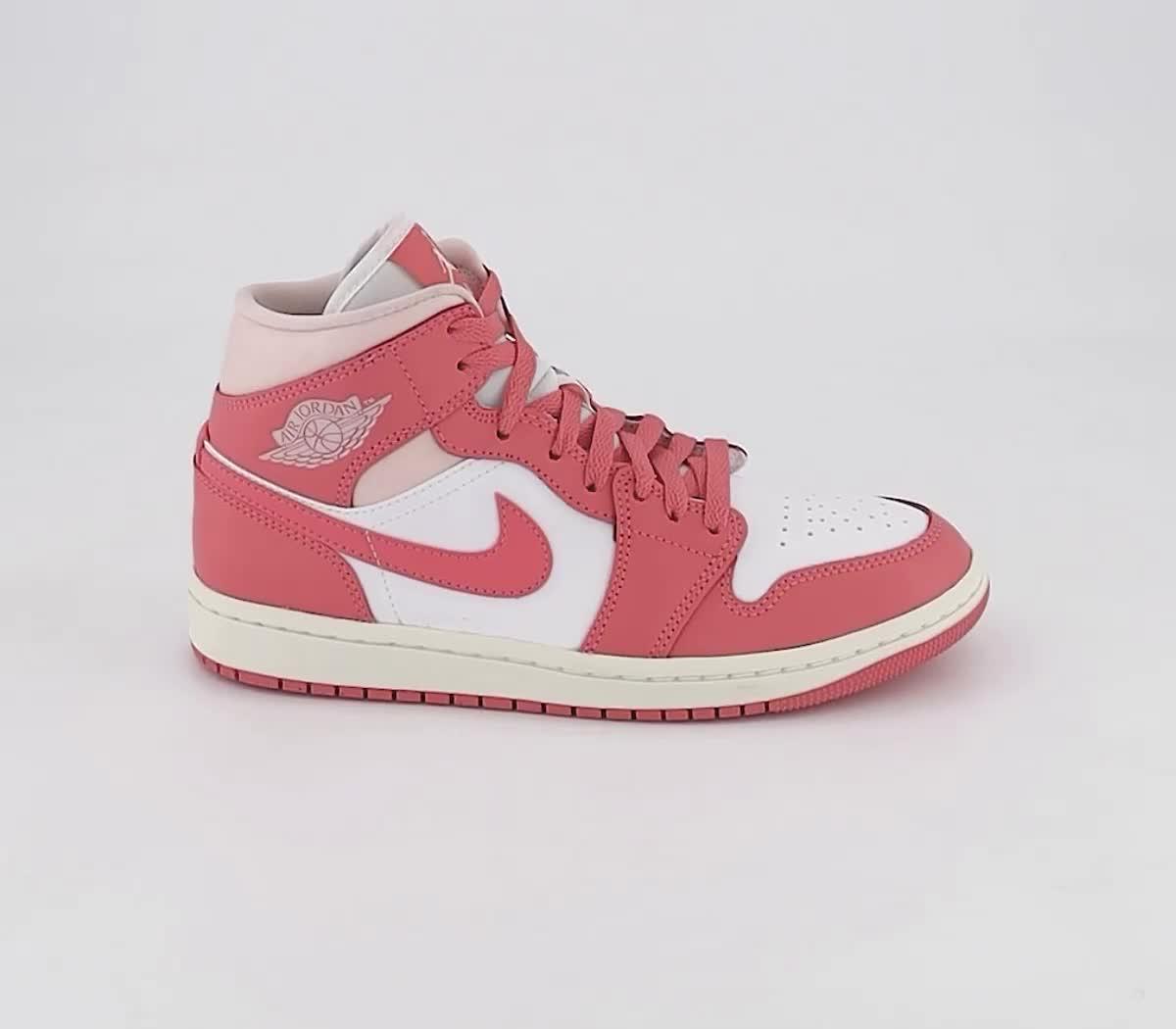 Air jordan store 1 mid coral