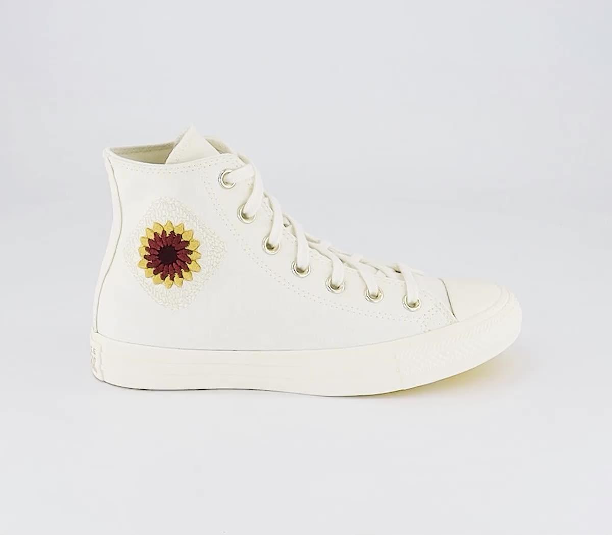 Sunflower converse 2025 high tops