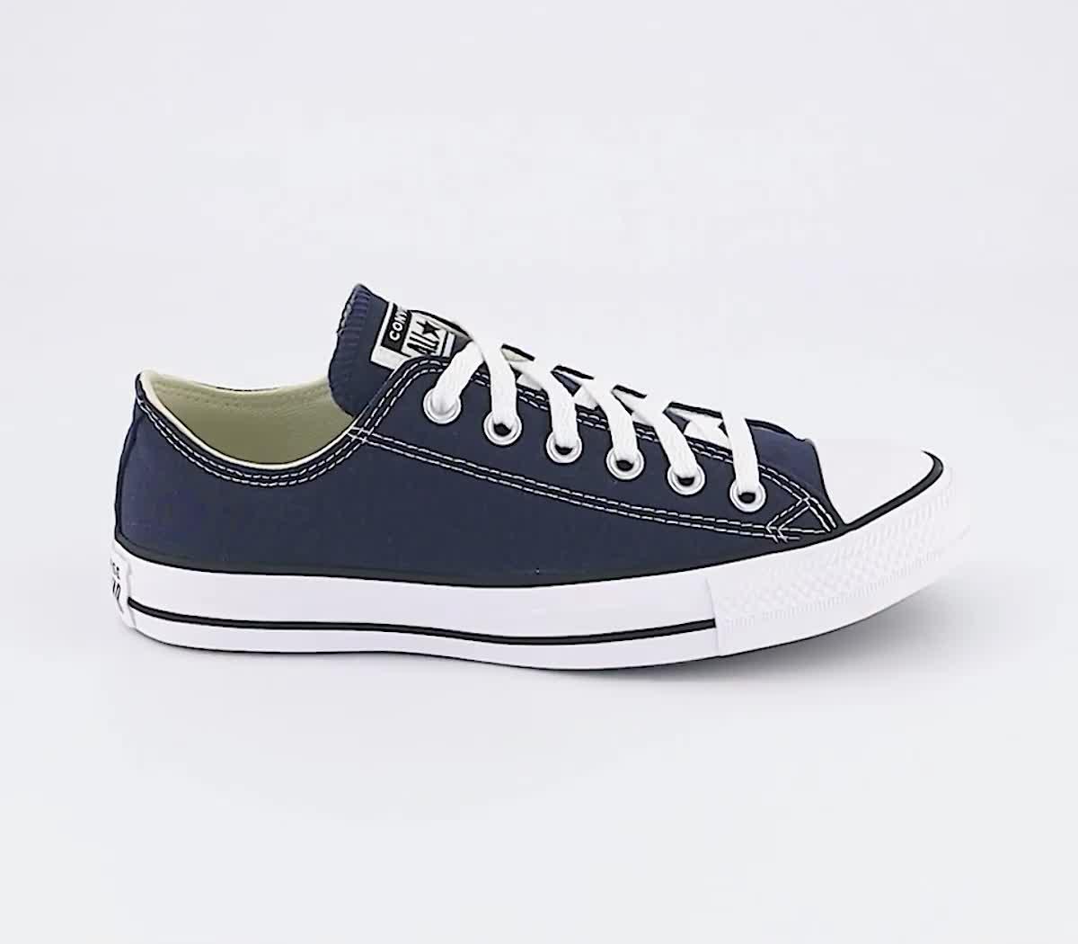 Office on sale navy converse