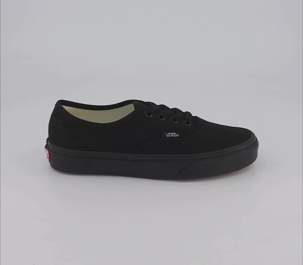 Vans Authentic Black Mono - Women's Trainers