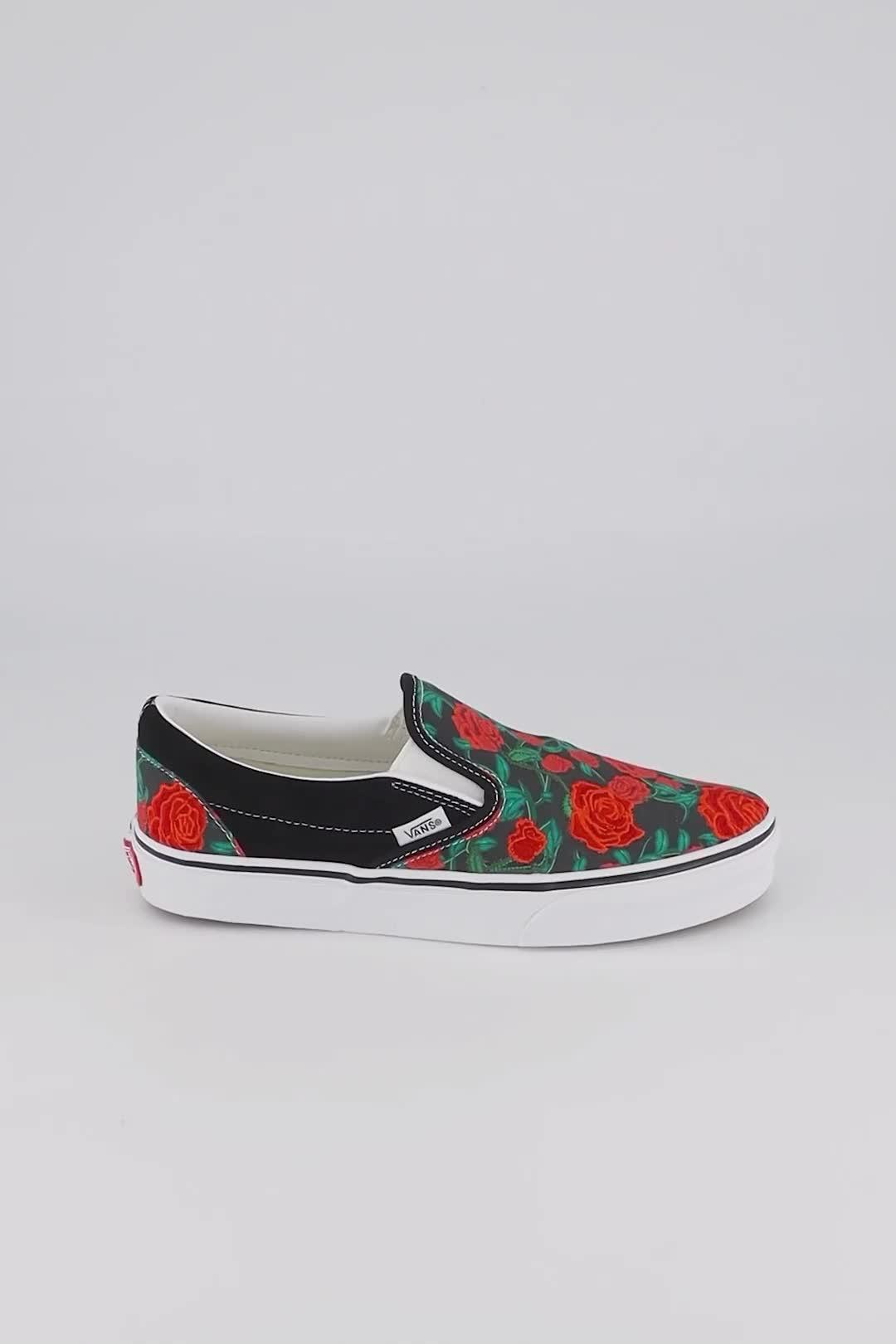 White vans with store rose