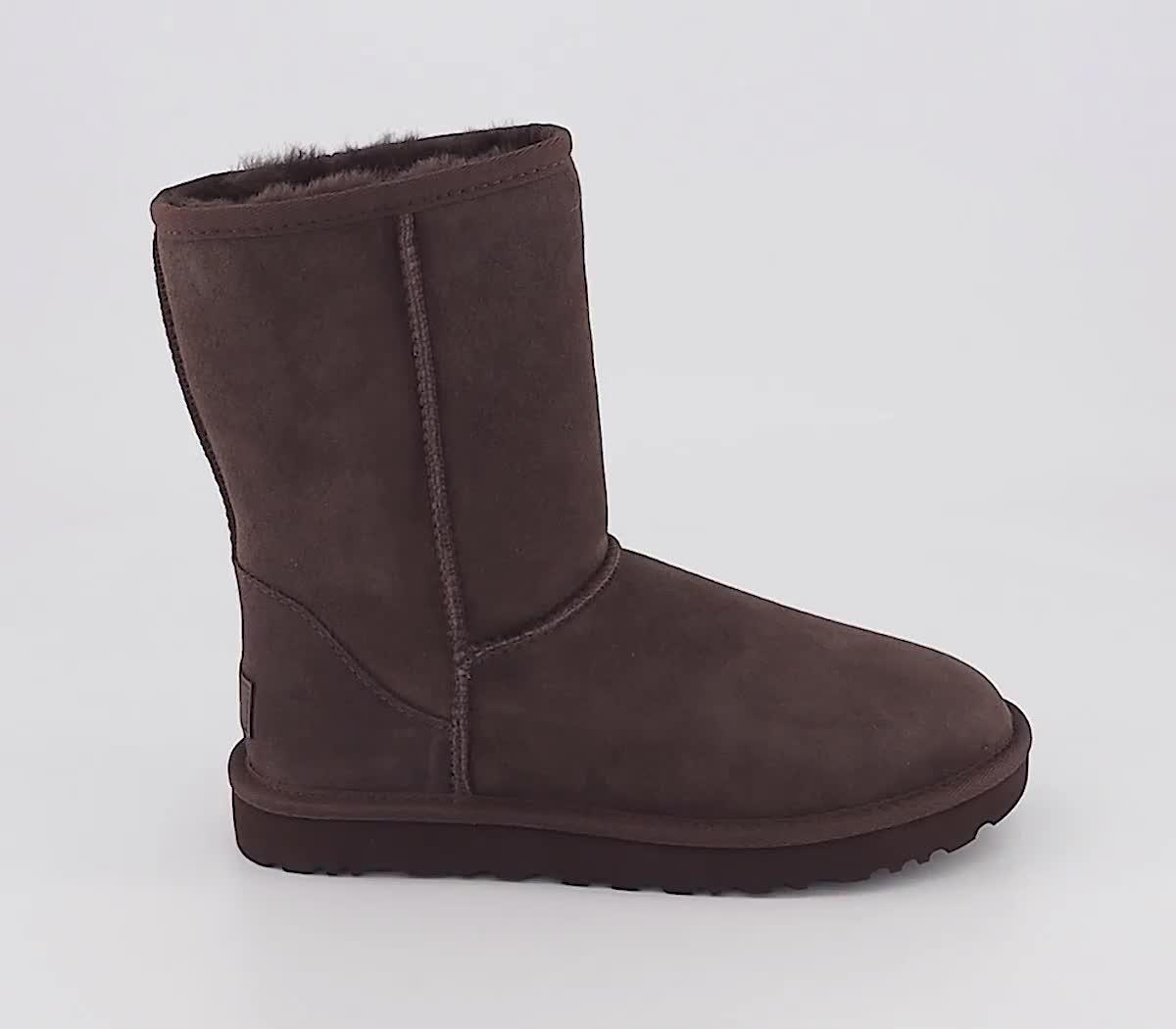 Black classic discount short ugg boots