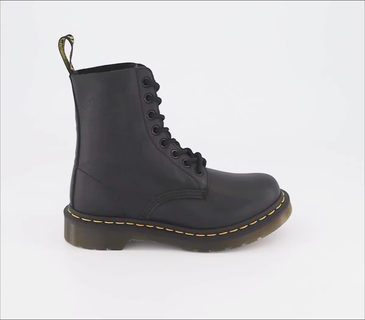 Dr martens pascal virginia black 41 best sale