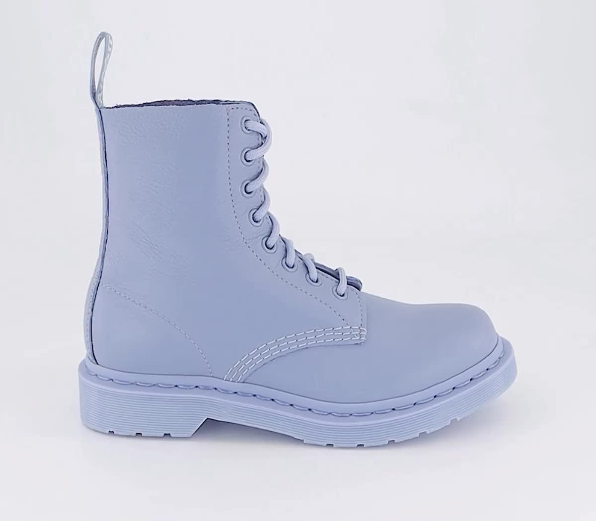 Light blue hotsell doc martens