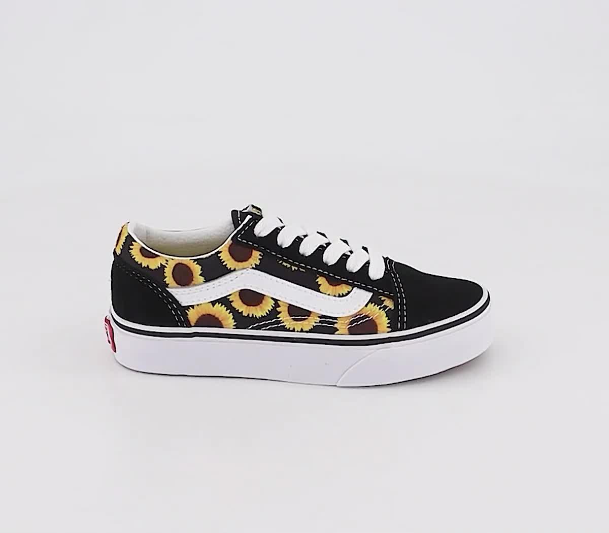 Yellow on sale vans sunflower