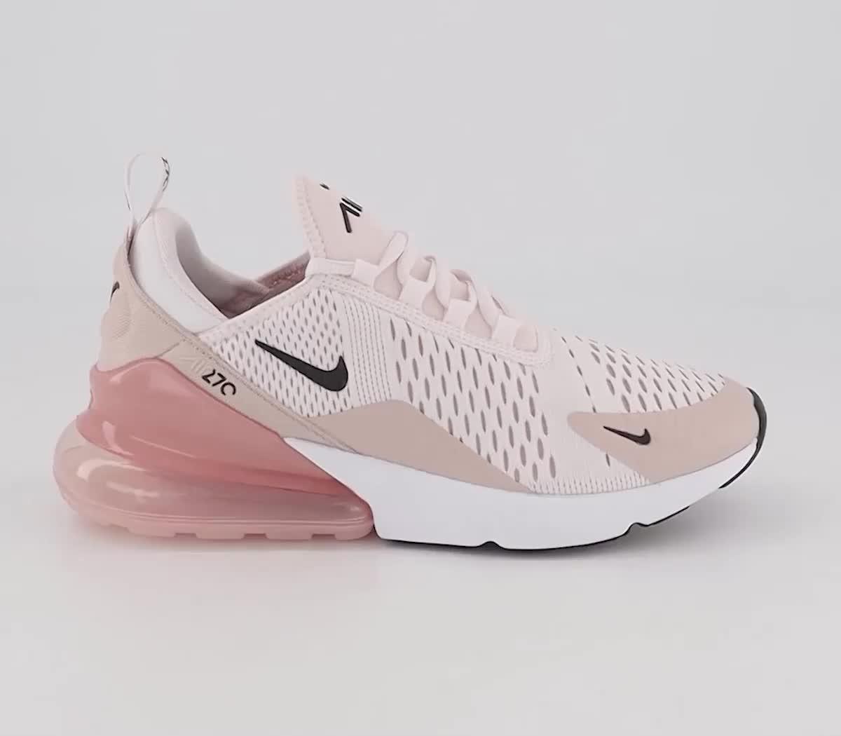 Baby pink nike store 270