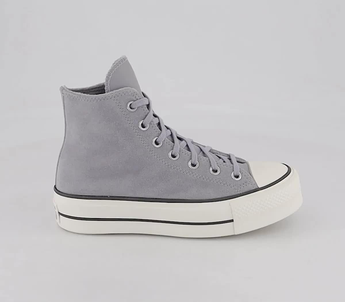 Converse grey clearance platform