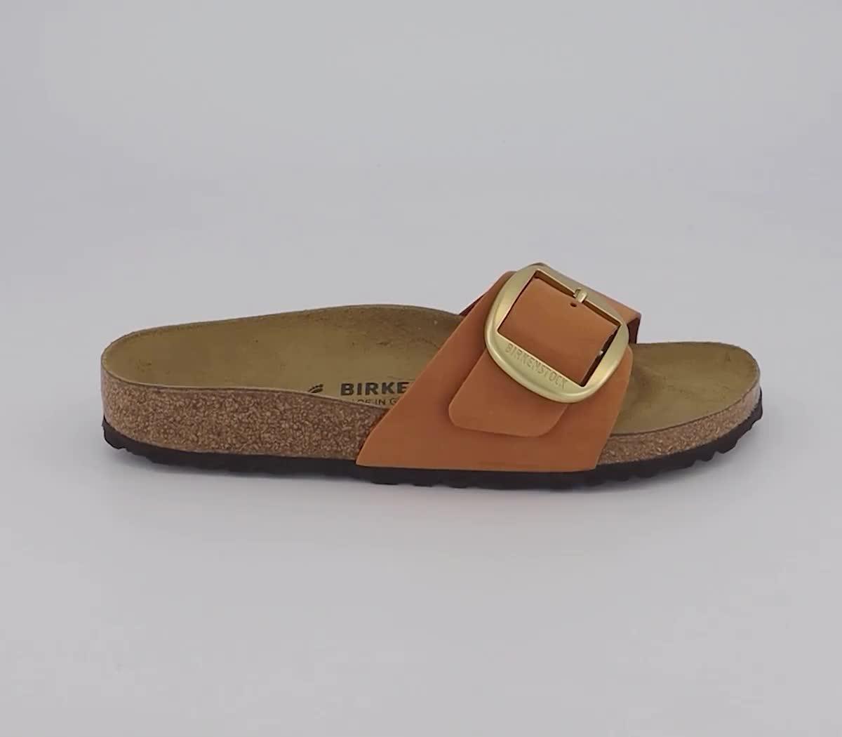 美品BIRKENSTOCK Madrid Big Buckle ブラウン Madrid Big Buckle Nubuk Leather Berry Crush | BIRKENSTOCK