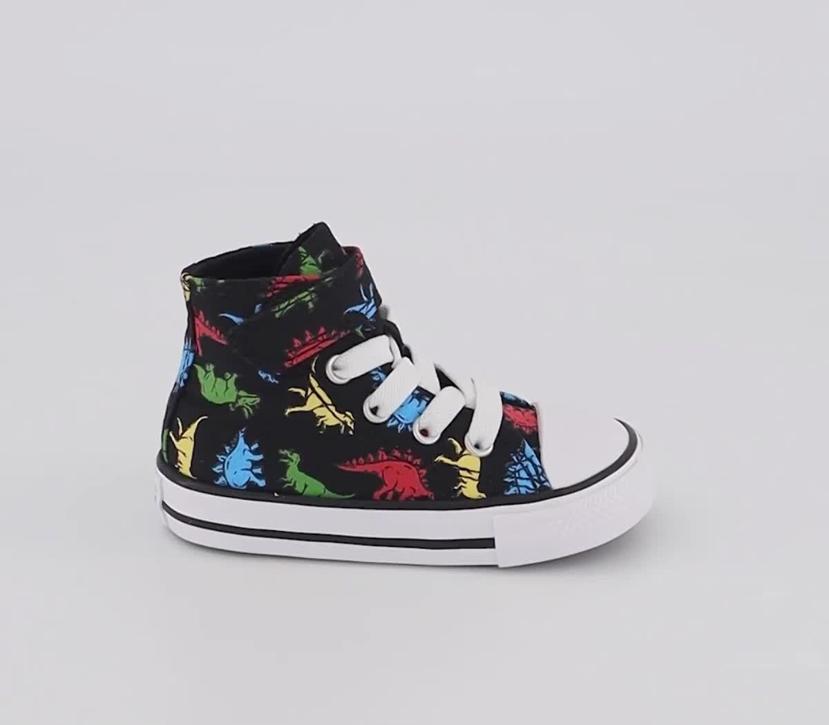 Converse sales kids dinosaurs