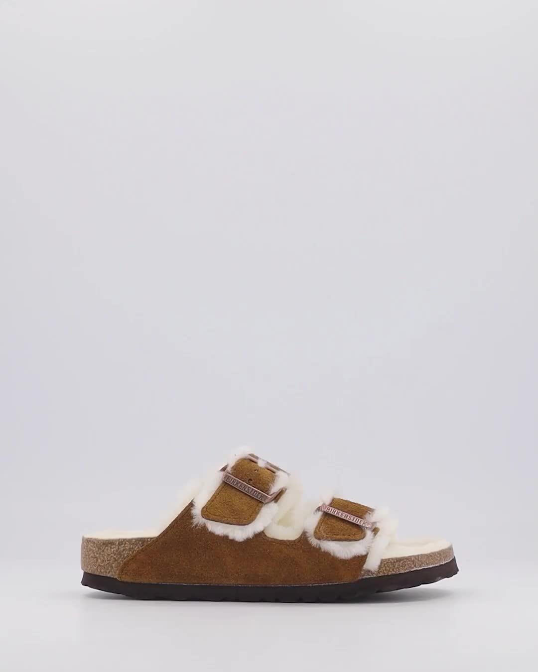 Arizona shearling-lined suede sandals