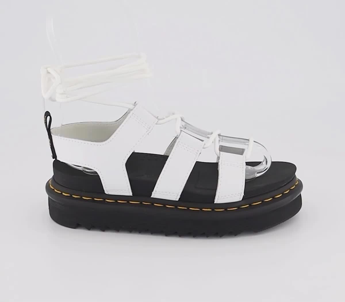 Dr martens nartilla white hot sale